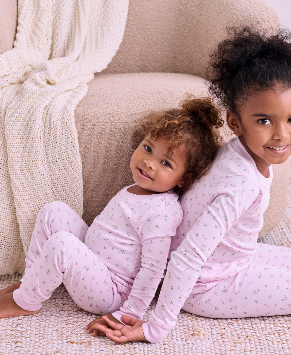 Garden Roses Pink Pajama Set - Kissy Kissy