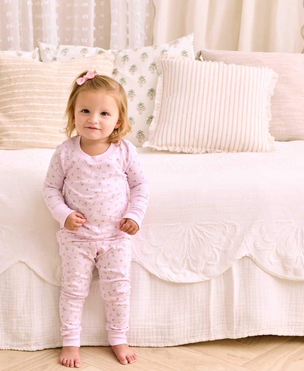 Garden Roses Pink Pajama Set - Kissy Kissy
