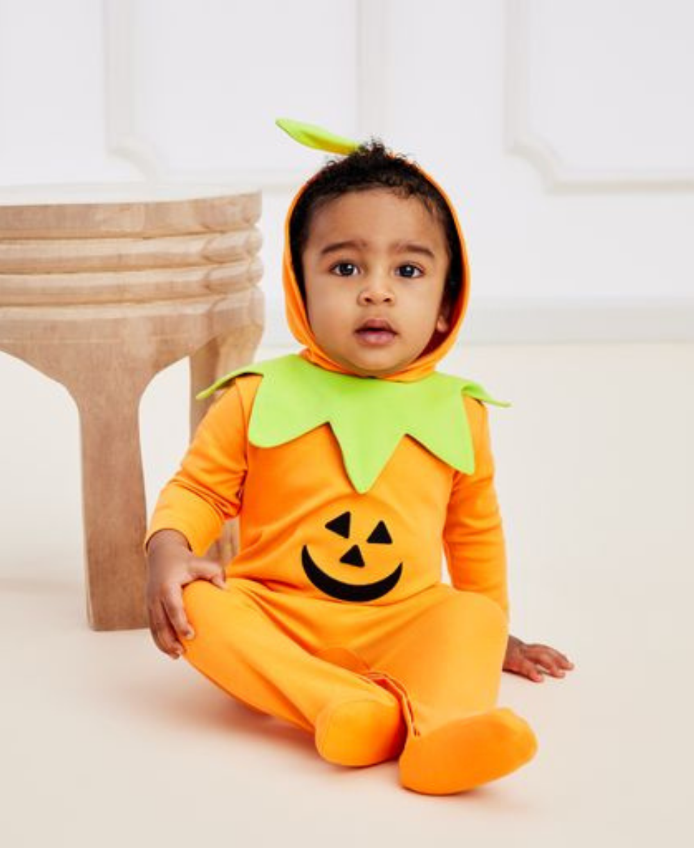 Halloween Ghosts Footie with Hood - Kissy Kissy
