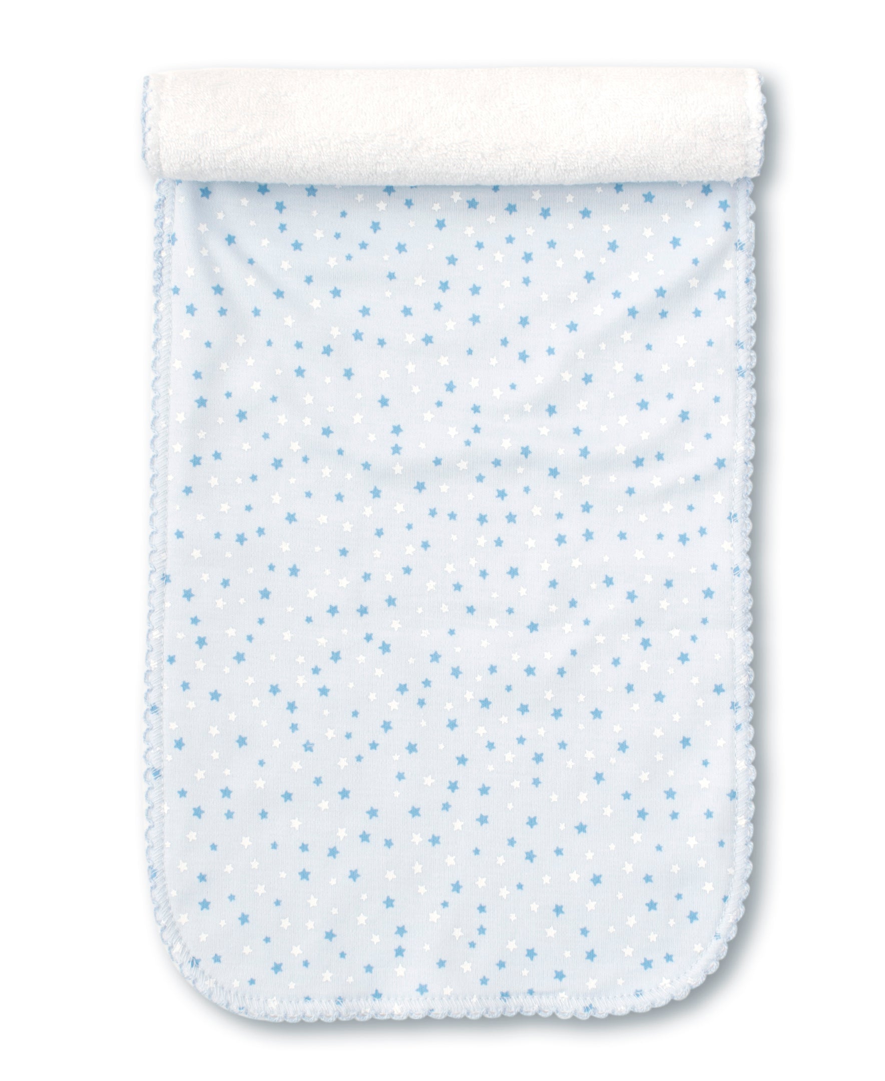 Kissy Superstars Blue Print Burp Cloth - Kissy Kissy