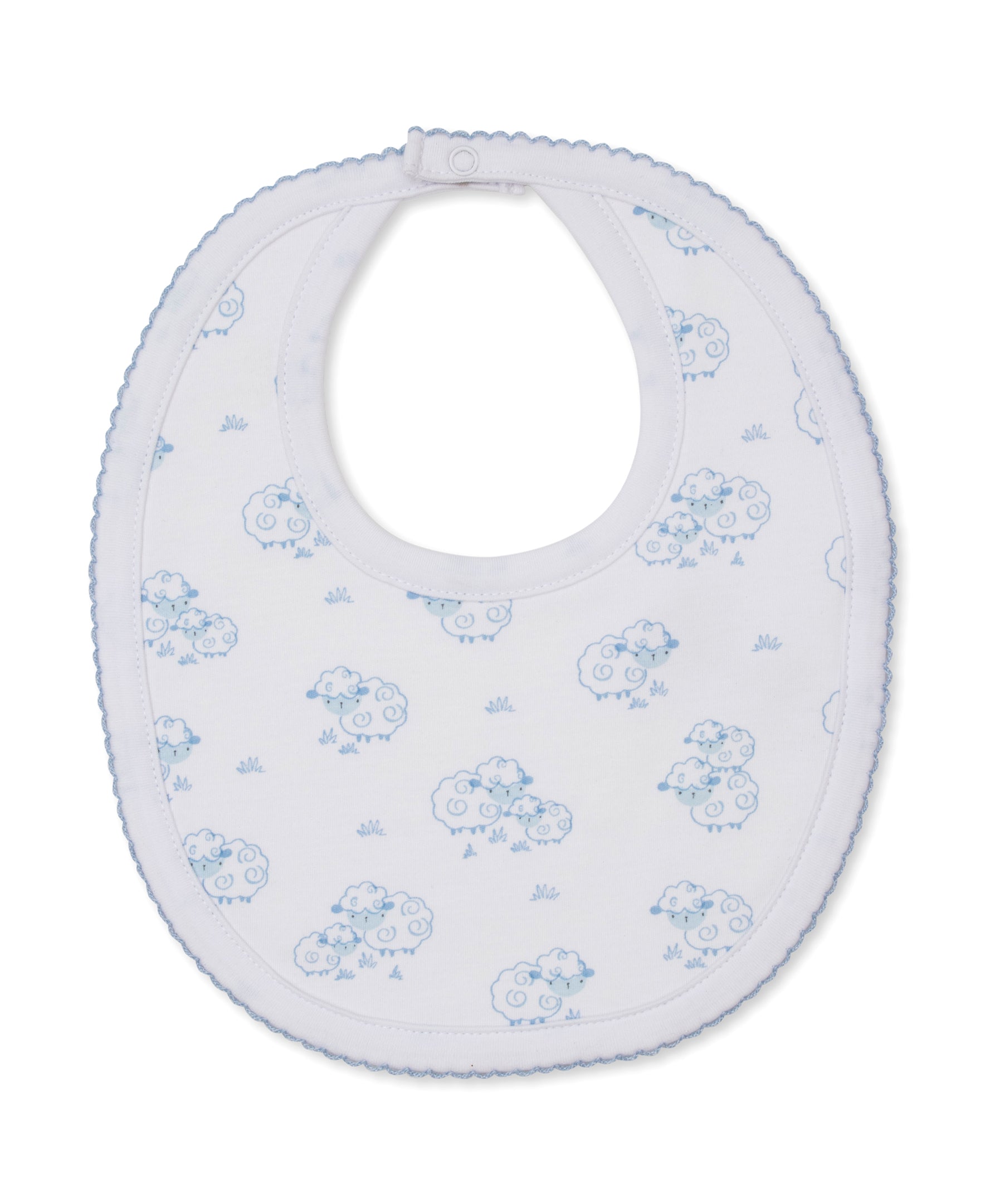 Sweet Sheep Blue Bib
