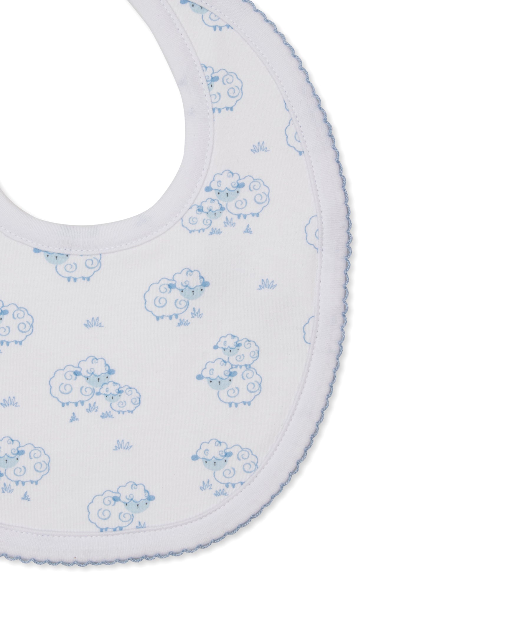 Sweet Sheep Blue Bib