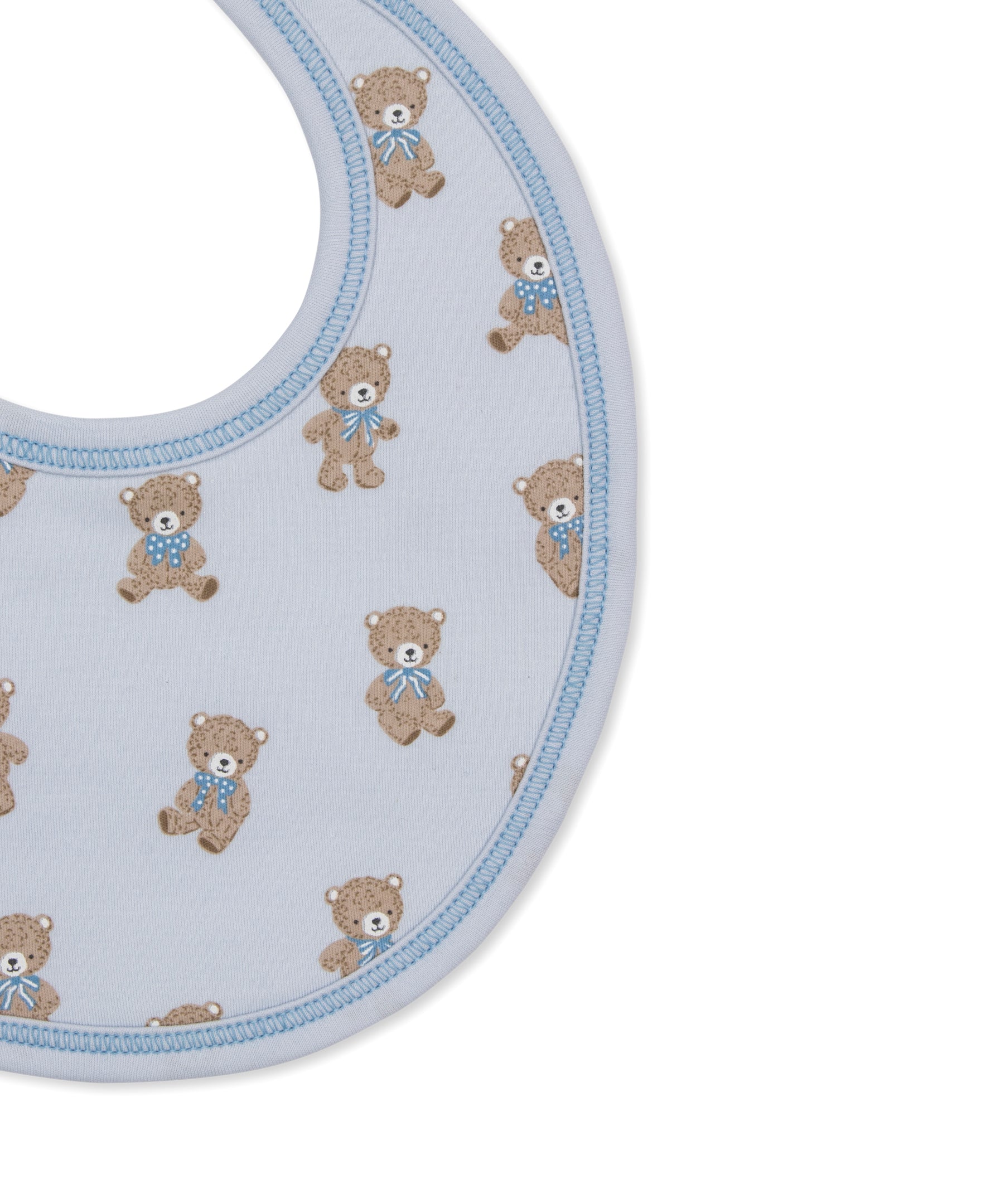 Teddy Bear Club Blue Bib - Kissy Kissy