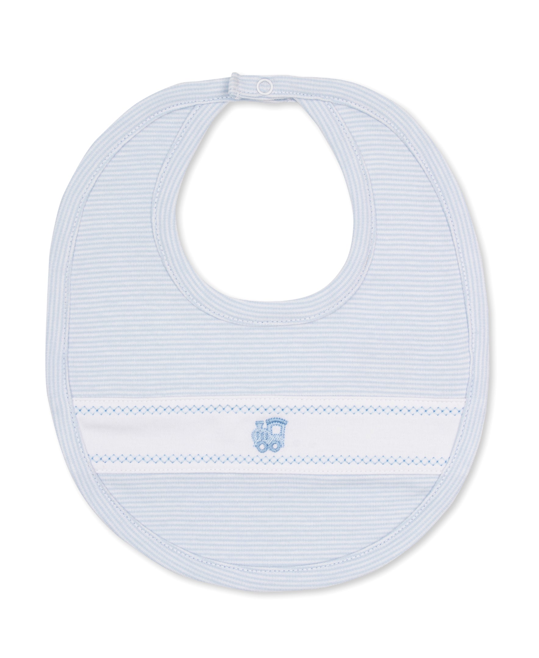 Classic Treasures FA26 Blue Stripe Bib