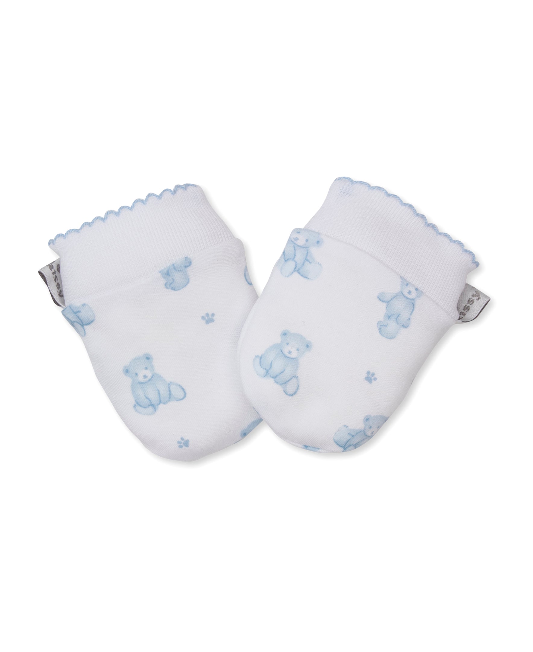 Teddy Bears Blue Mittens - Kissy Kissy