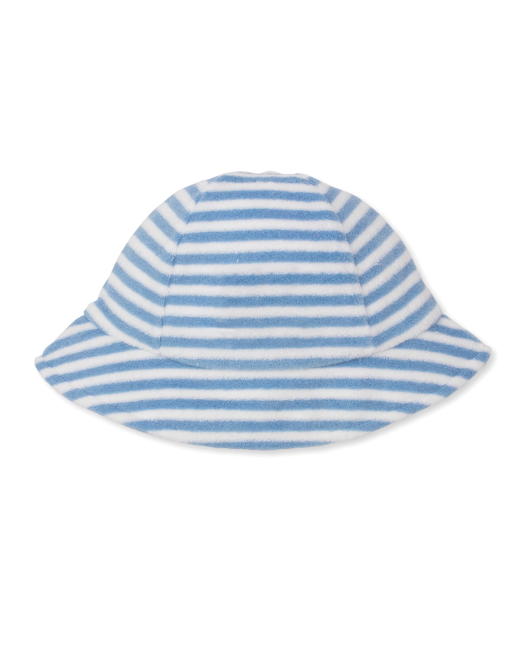 Cabana Terry Stripes Light Blue Sunhat - Kissy Kissy