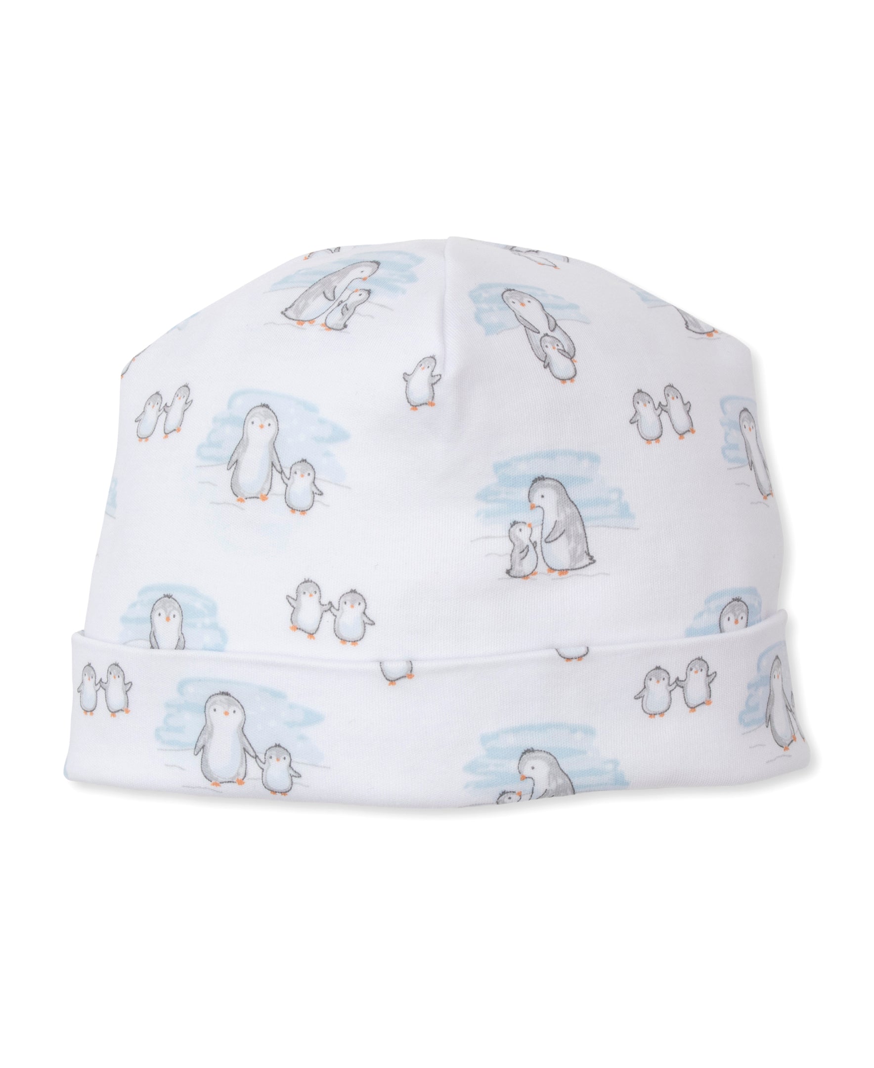 Snow Happy Penguins Blue Hat - Kissy Kissy