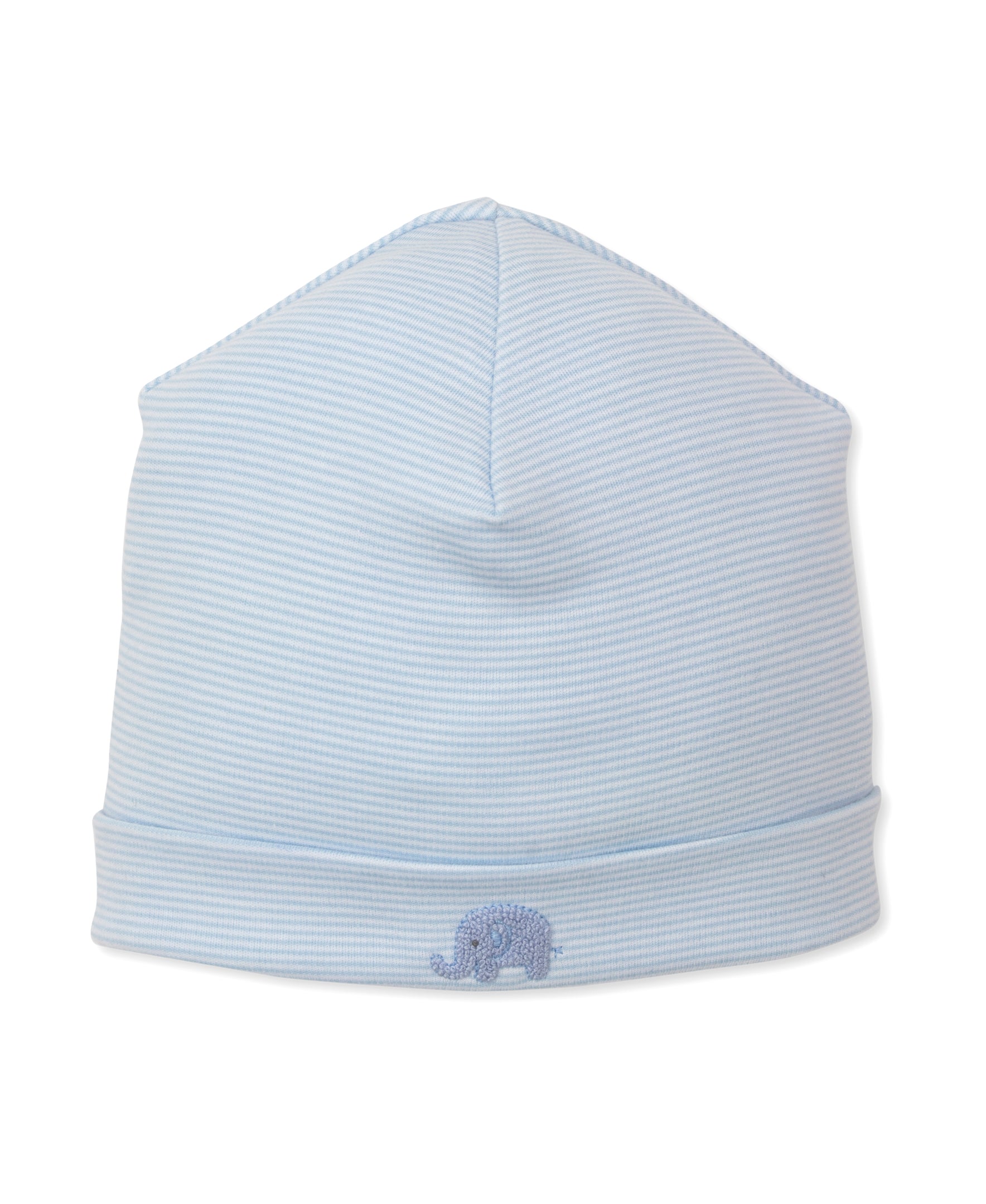 SCE Safari Wild Blue Stripe Hand Emb. Hat - Kissy Kissy
