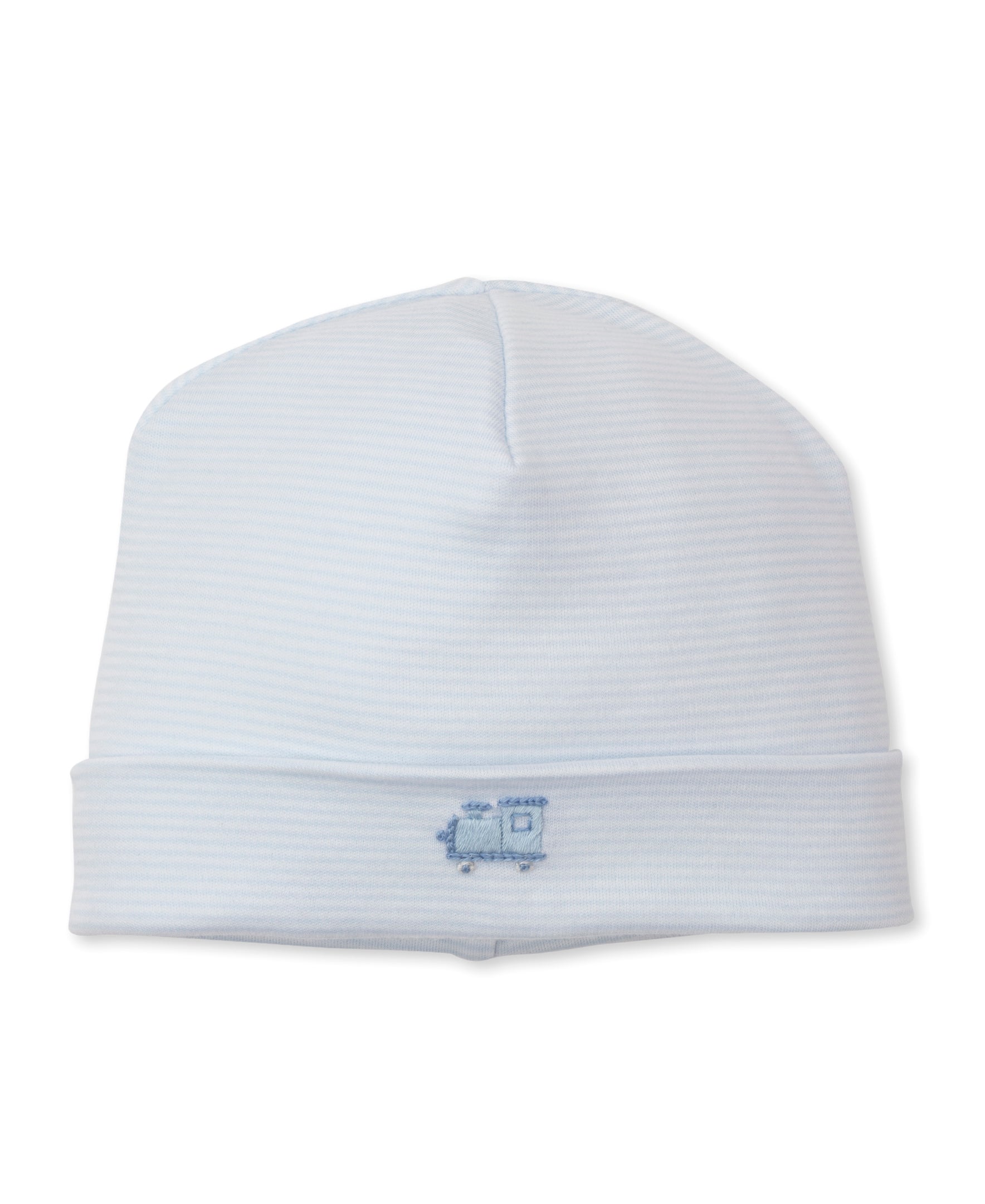 CLB Fall Medley 25 Blue Stripe Hand Emb. Hat - Kissy Kissy