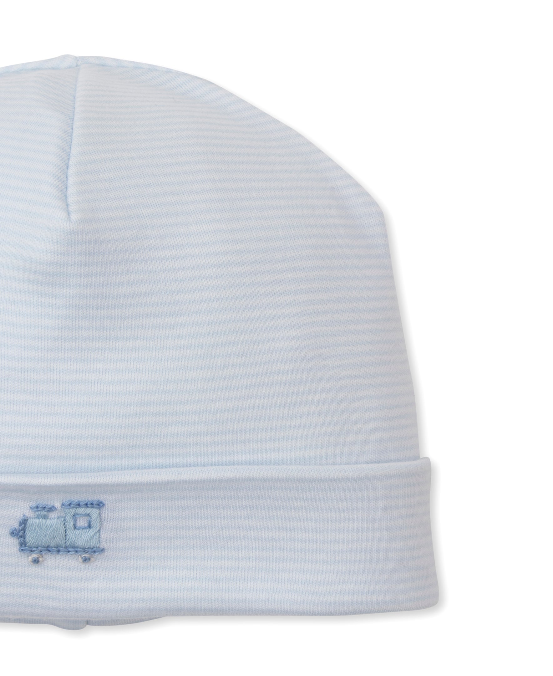 CLB Fall Medley 25 Blue Stripe Hand Emb. Hat - Kissy Kissy