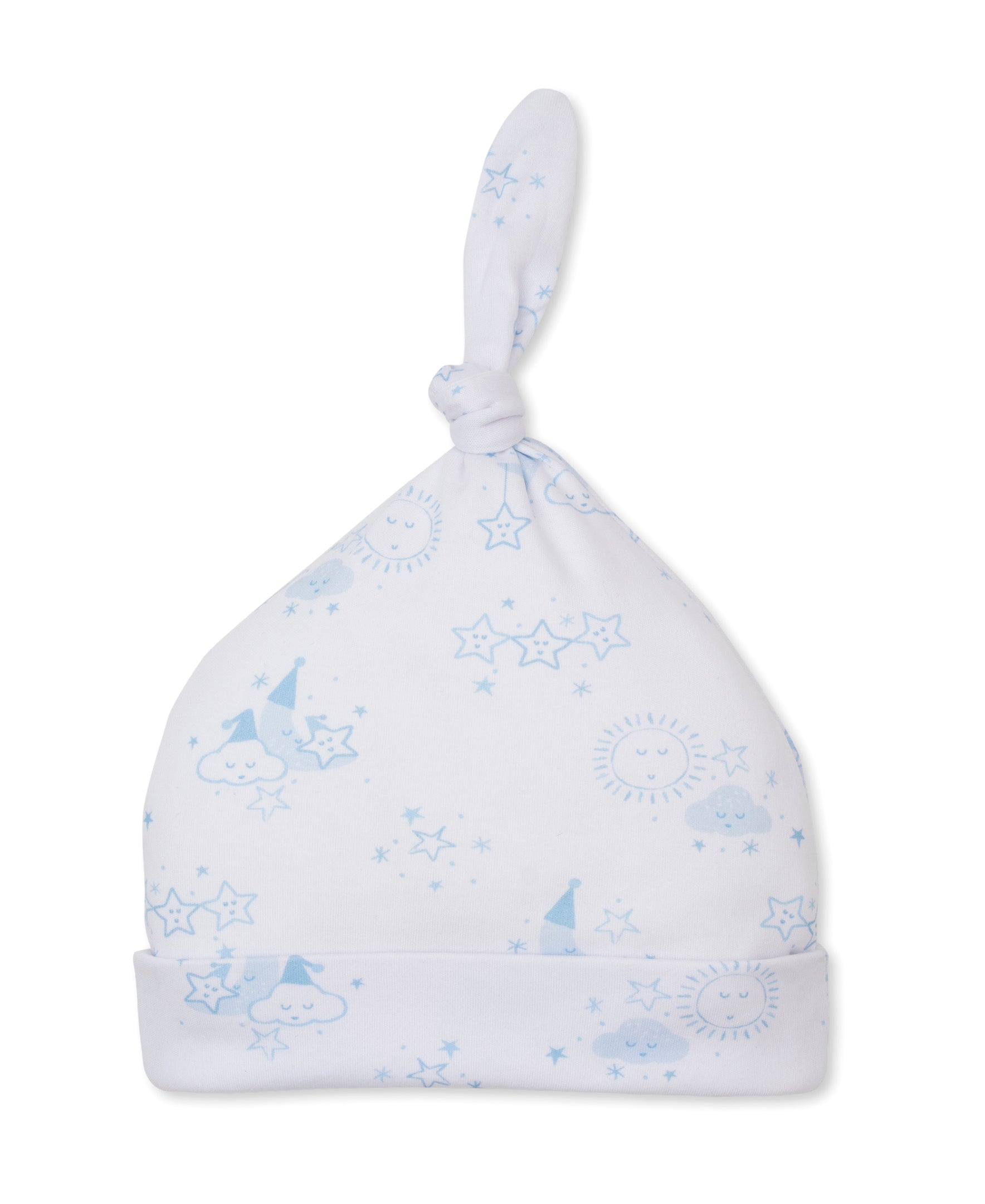 Nightfall Blue Knotted Hat - Kissy Kissy