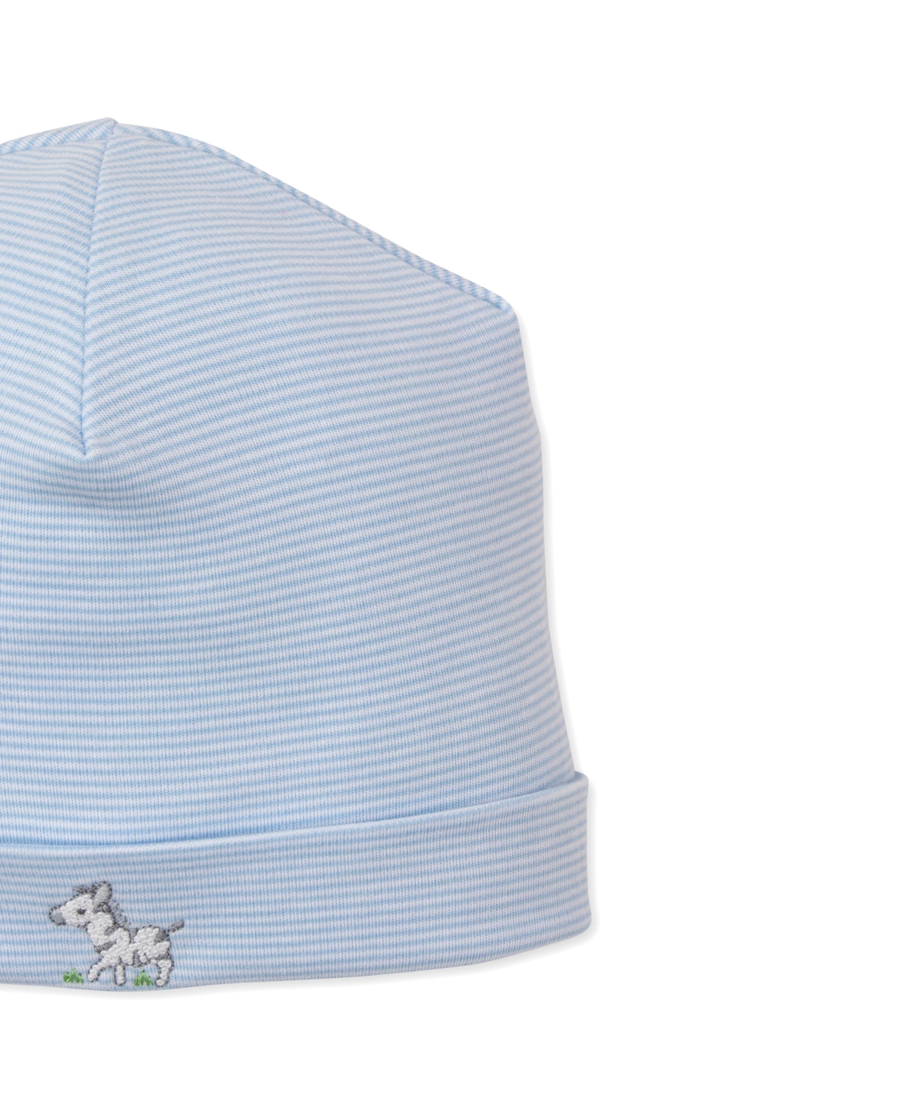 SCE Safari Party Blue Hand Emb. Stripe Hat - Kissy Kissy