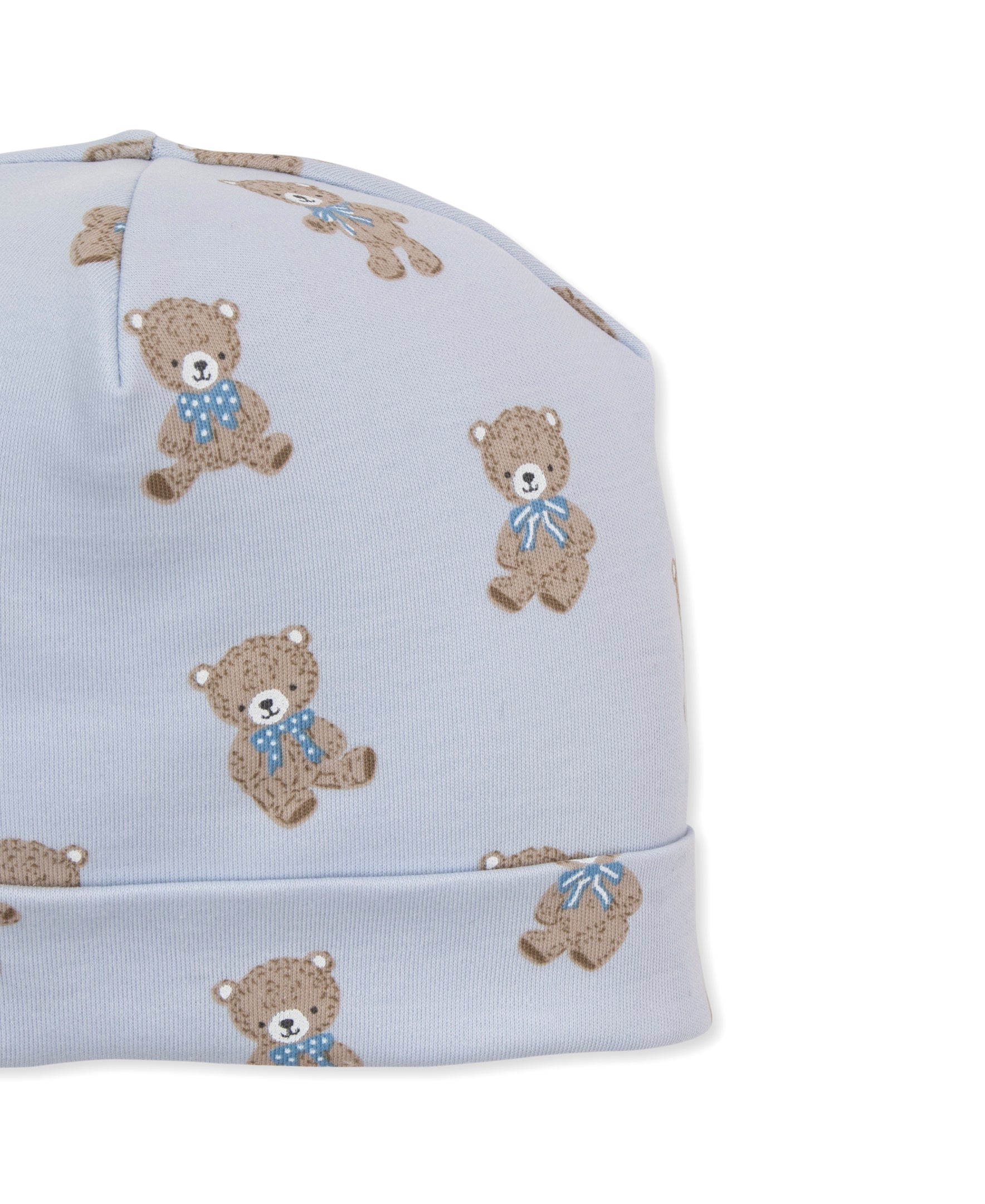 Teddy Bear Club Blue Print Hat - Kissy Kissy
