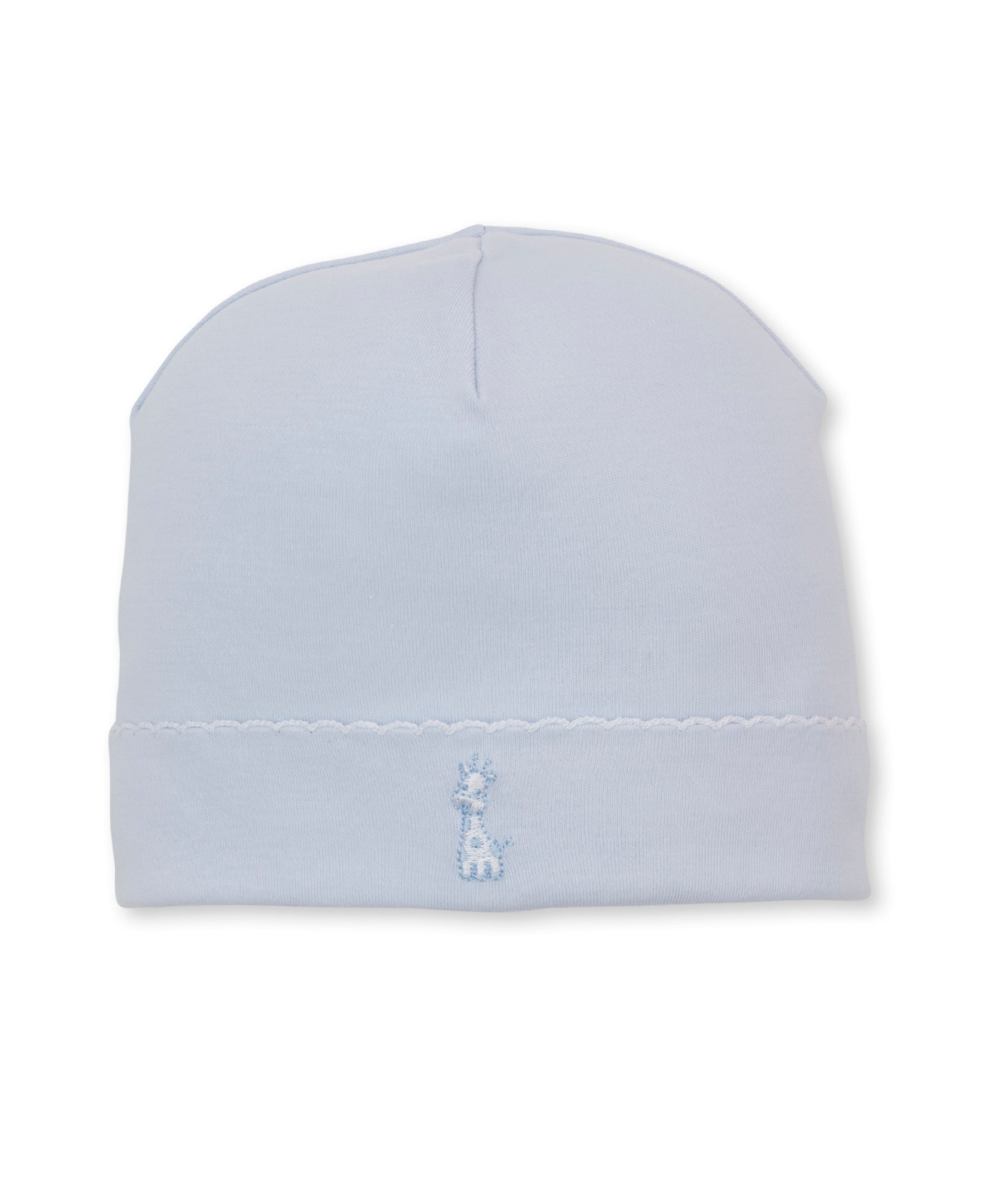 Giraffe Laughs Blue Hat - Kissy Kissy