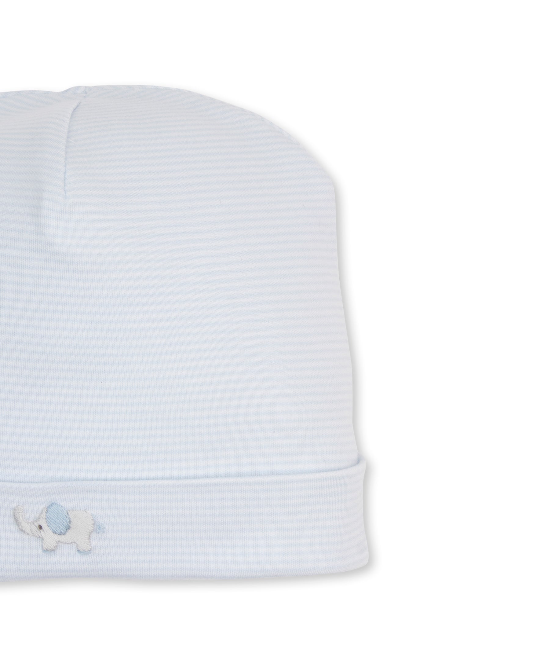 SCE Jungle Hang Out Blue Hand Emb. Stripe Hat - Kissy Kissy