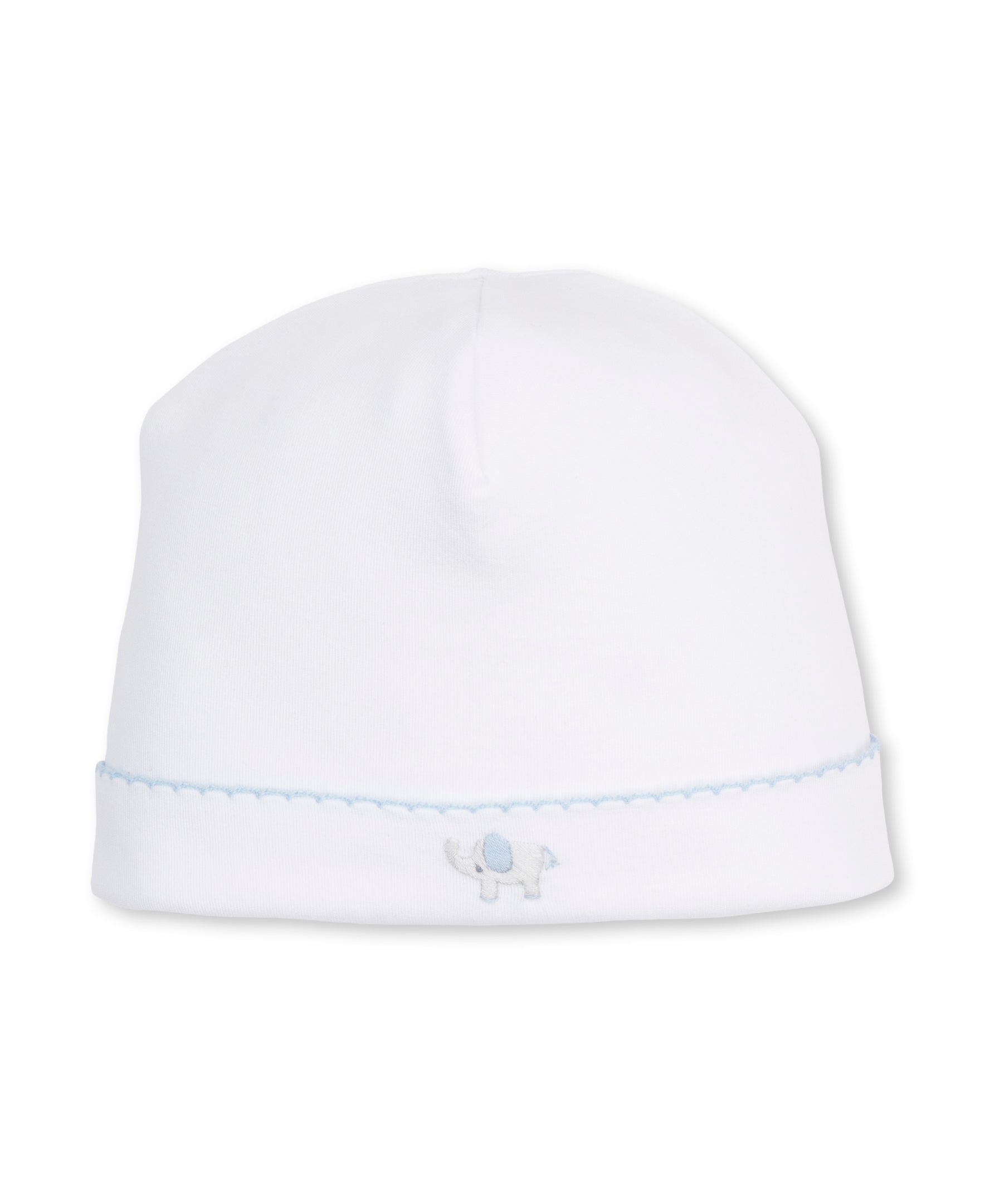 SCE Jungle Hang Out White/Blue Hand Emb. Hat - Kissy Kissy