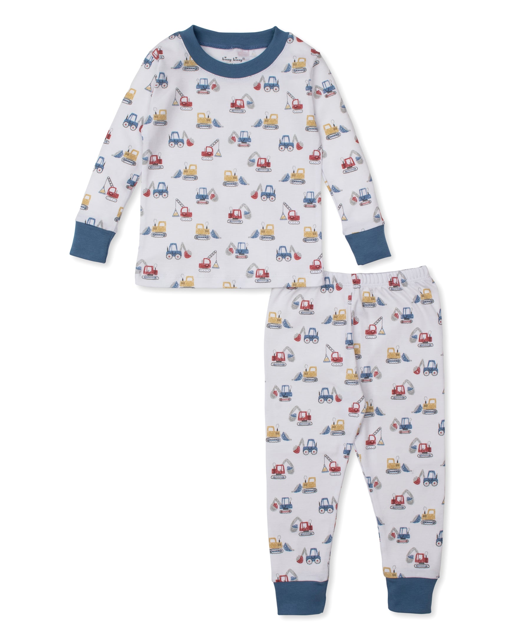 Construction Diggers Toddler Pajama Set - Kissy Kissy