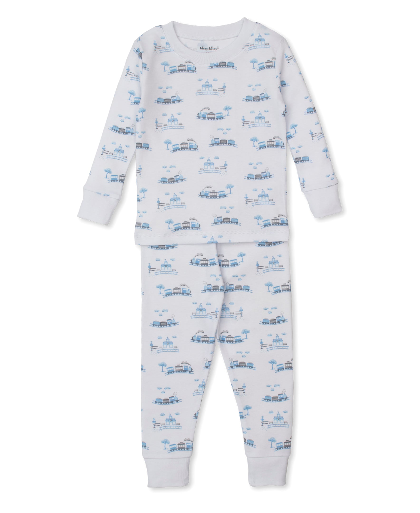 Roundabout Railroad Pajama Set - Kissy Kissy