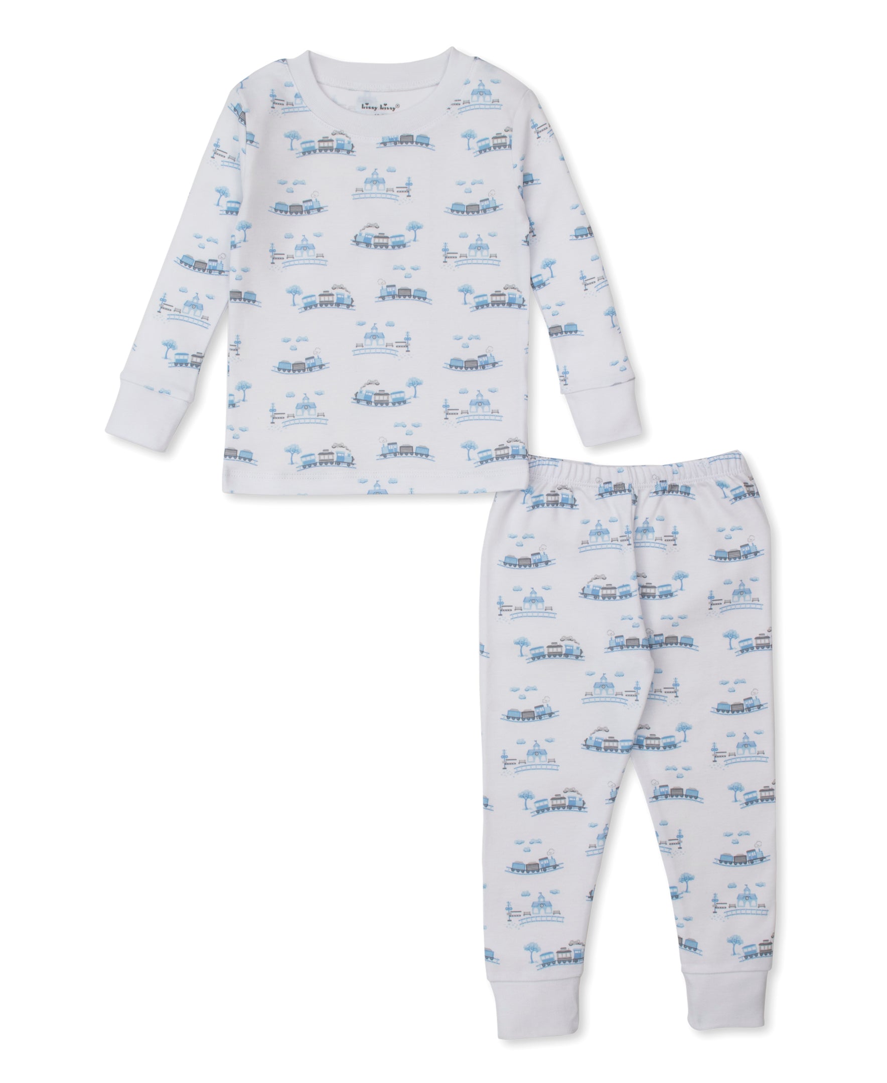 Roundabout Railroad Pajama Set - Kissy Kissy