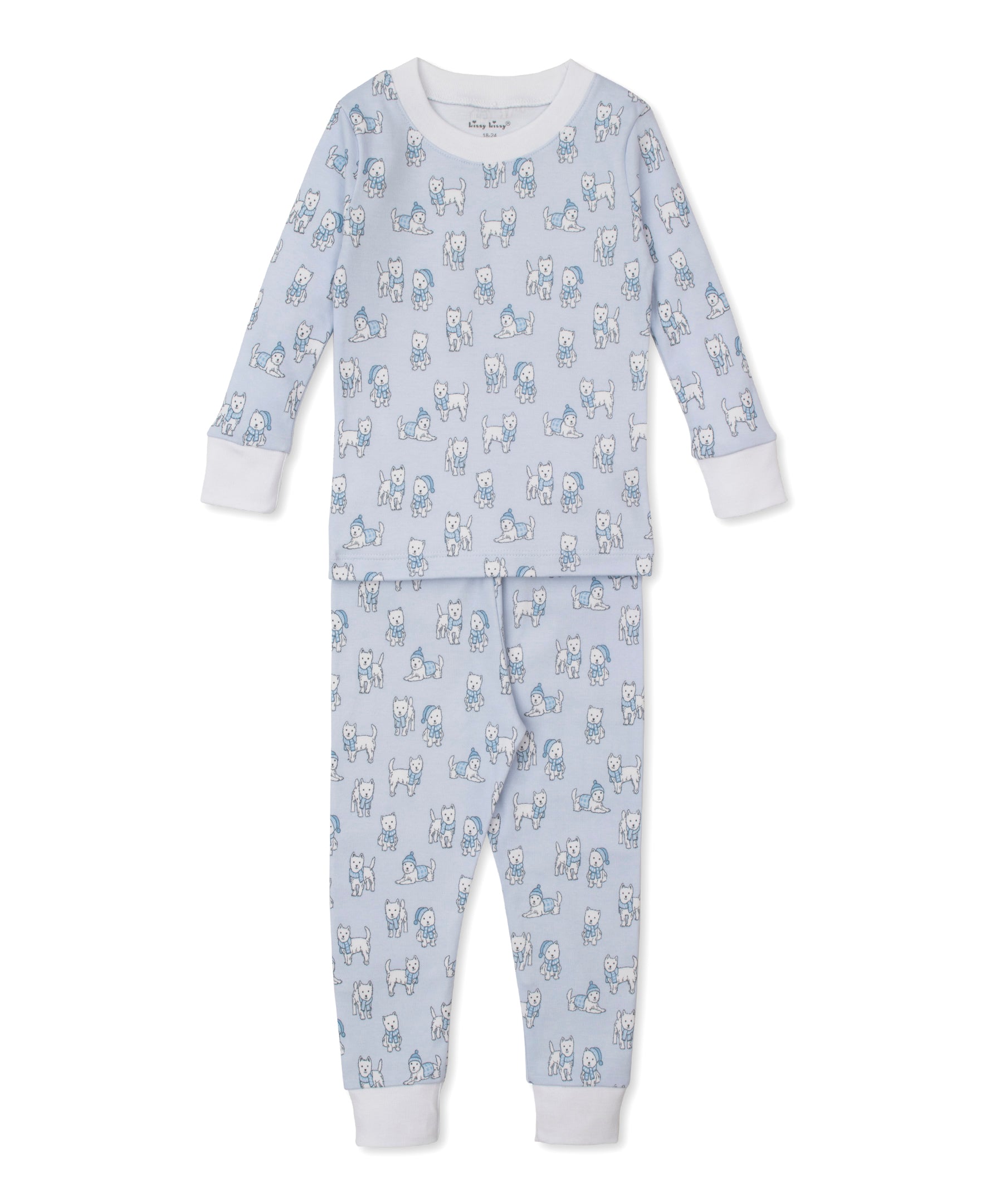 Pack of Pups Blue Toddler Pajama Set - Kissy Kissy
