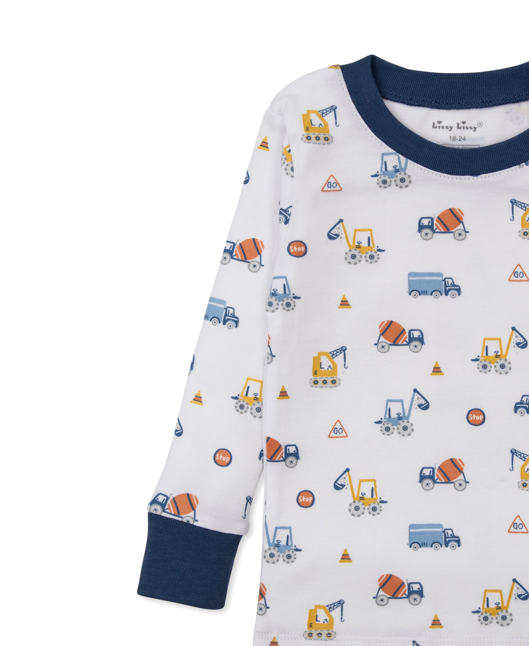 Construction Roadwork Toddler Pajama Set - Kissy Kissy