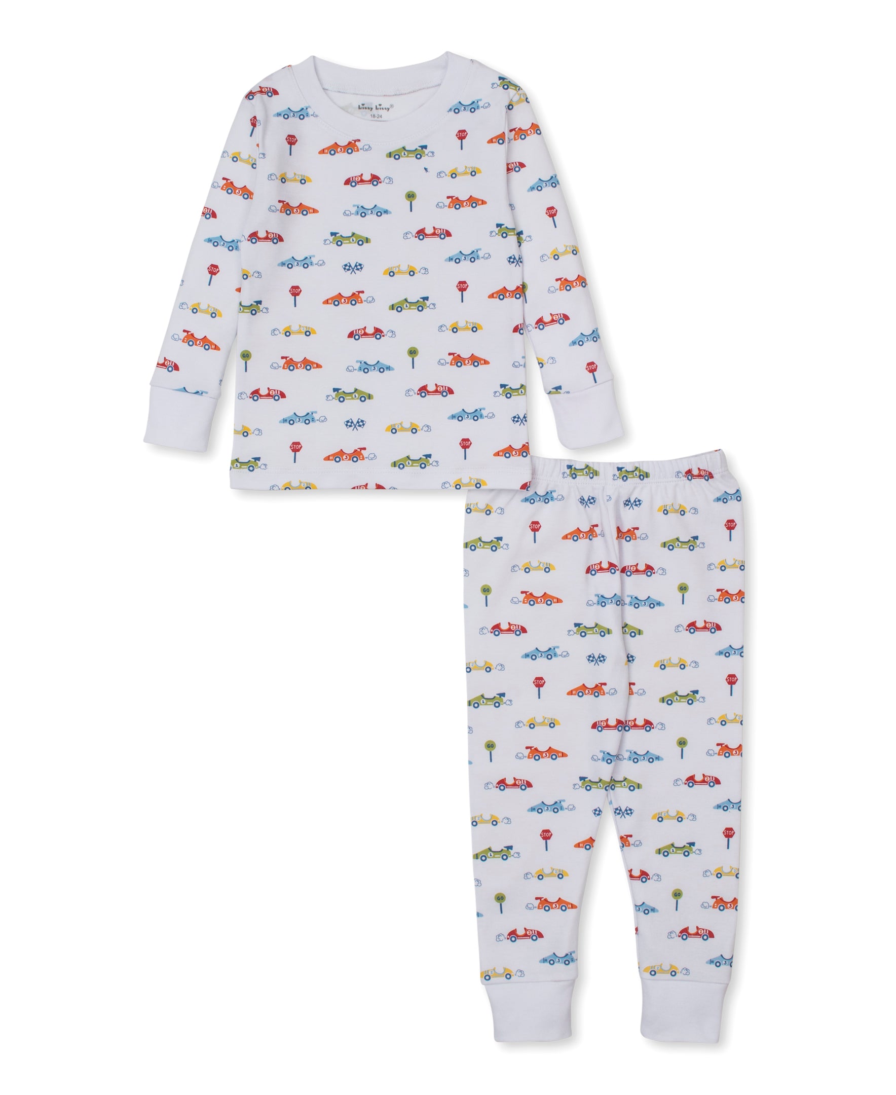Sizzling Speedway Pajama Set - Kissy Kissy