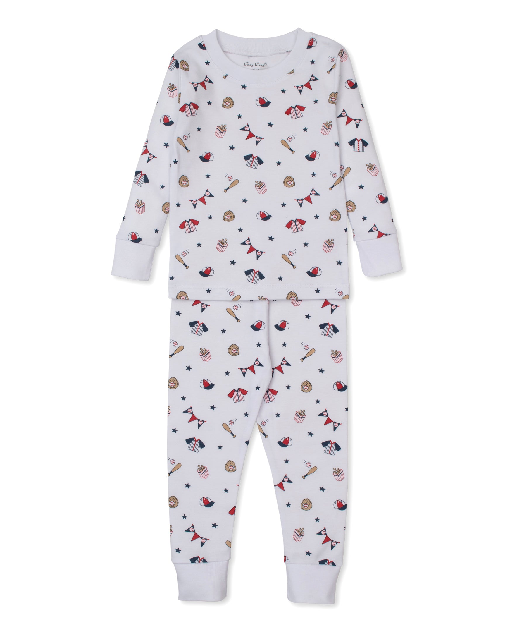 Fly Ball Toddler Pajama Set - Kissy Kissy
