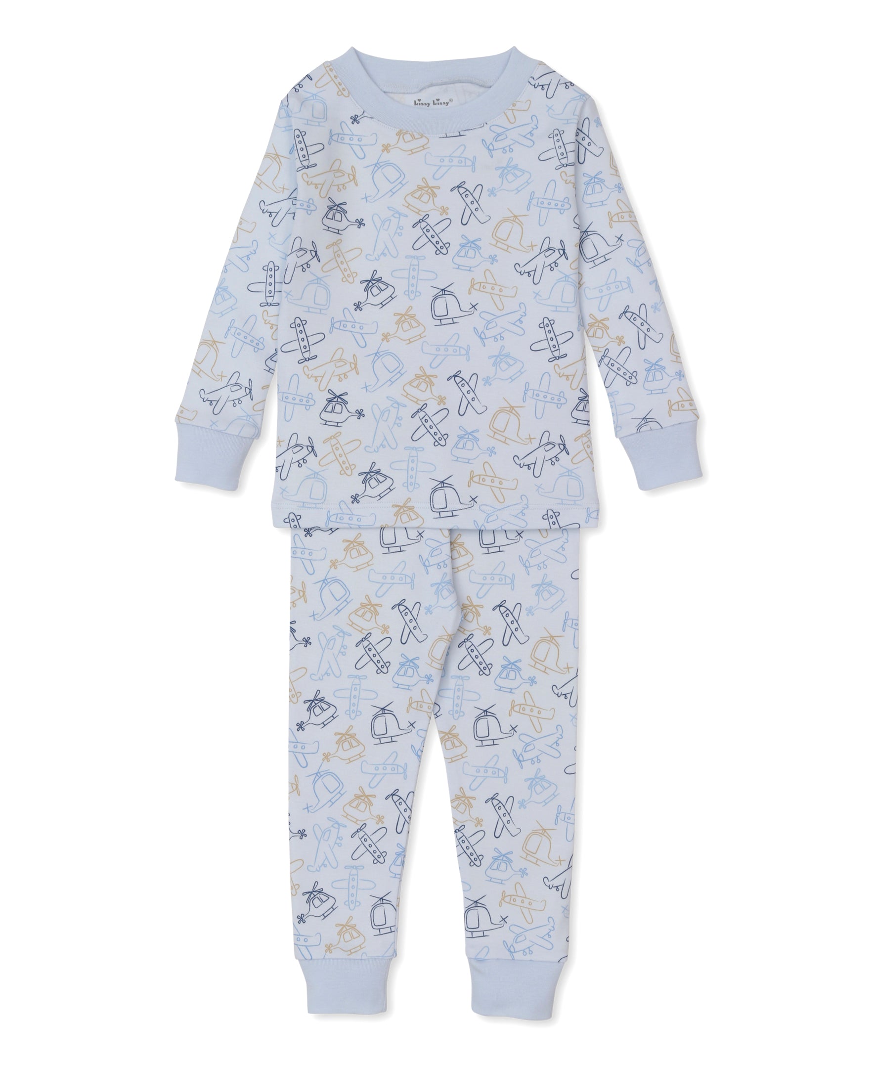 Air Travel Toddler Pajama Set - Kissy Kissy