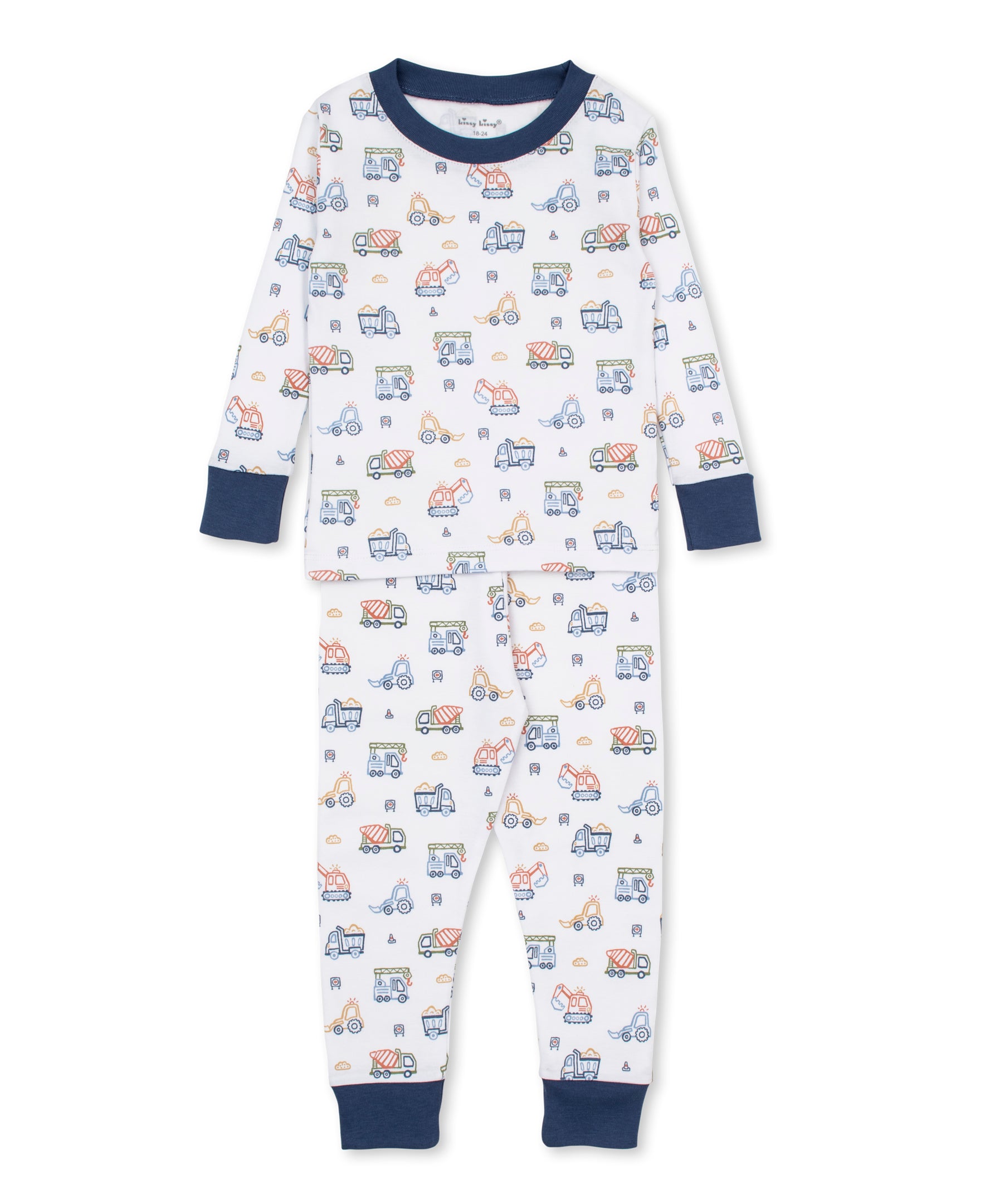Construction Demo Pajama Set - Kissy Kissy