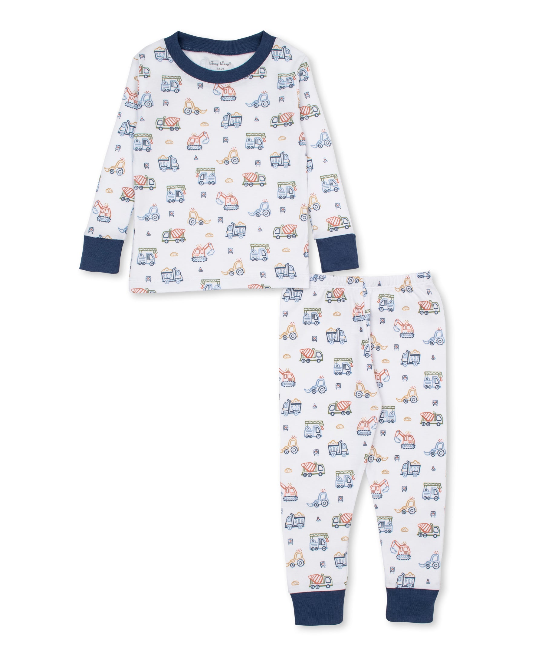 Construction Demo Pajama Set - Kissy Kissy