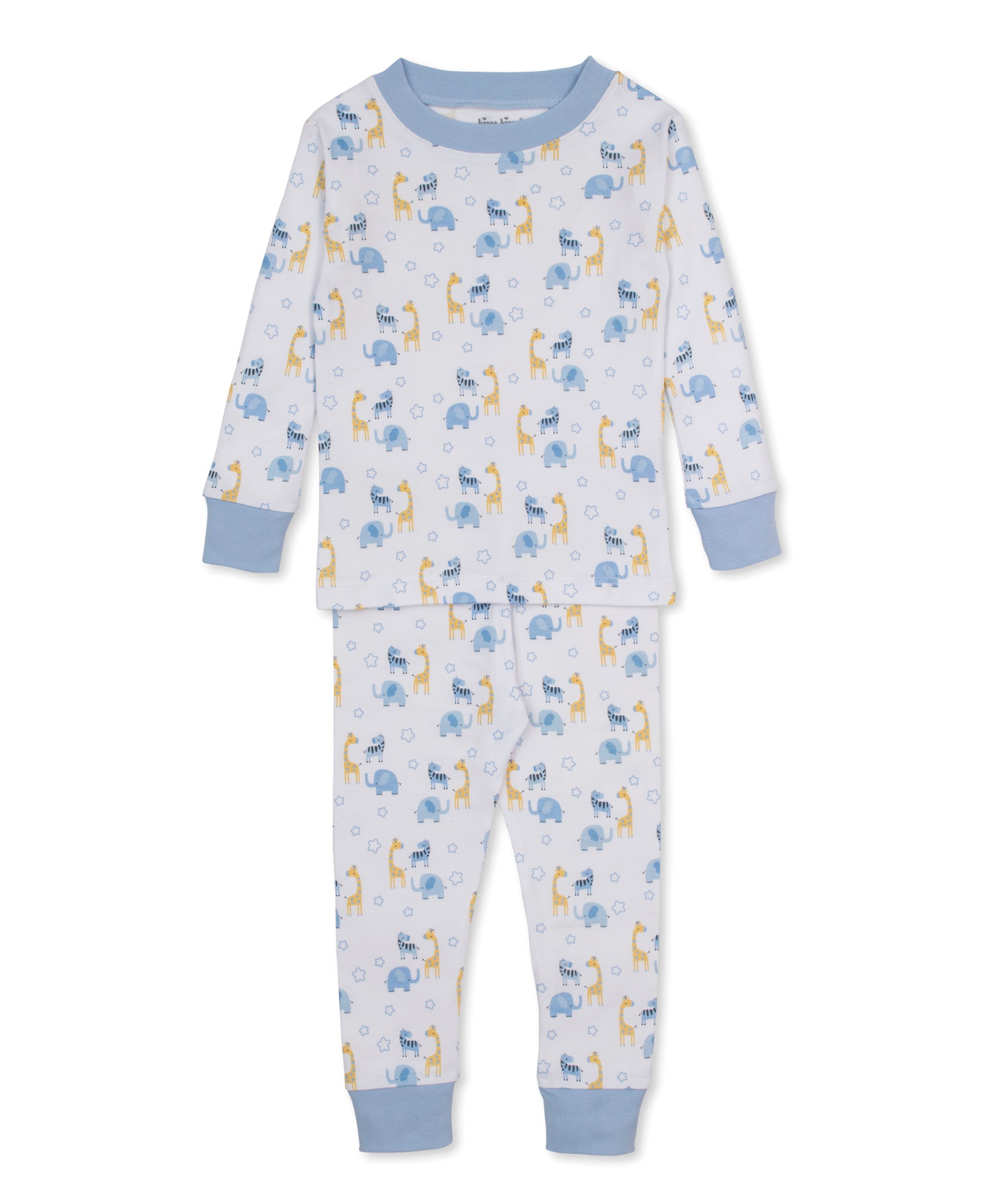 Safari Party Blue Pajama Set - Kissy Kissy
