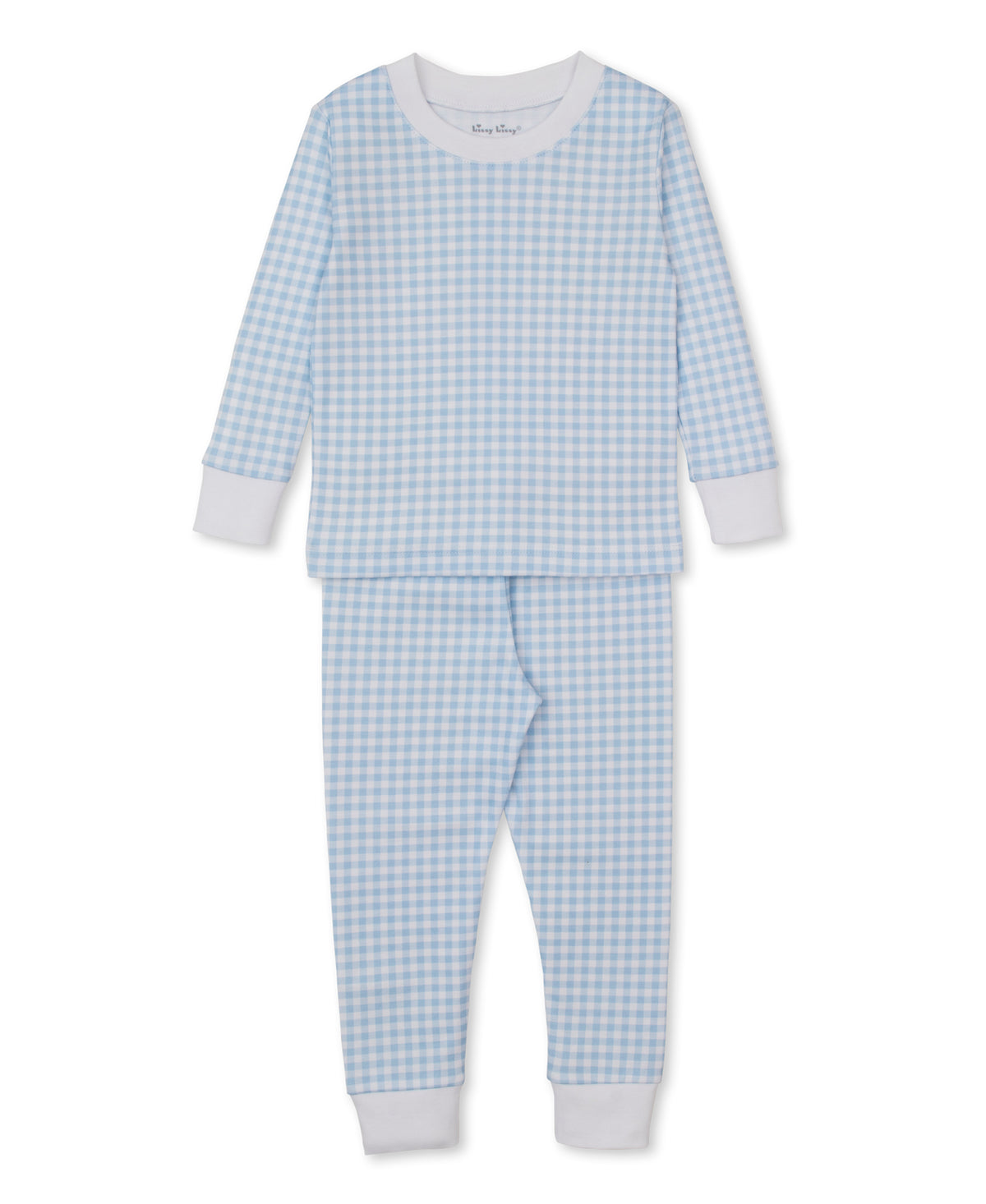 Gingham Traditions Blue Pajama Set - Kissy Kissy