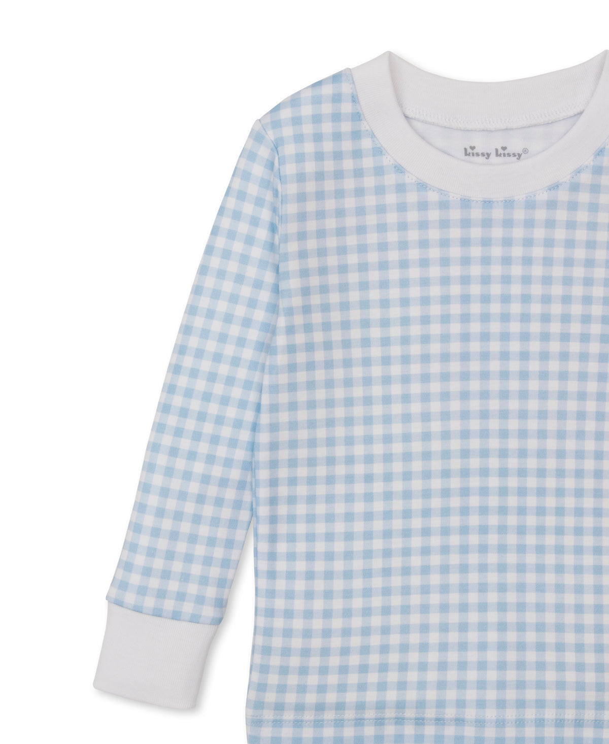 Gingham Traditions Blue Pajama Set - Kissy Kissy