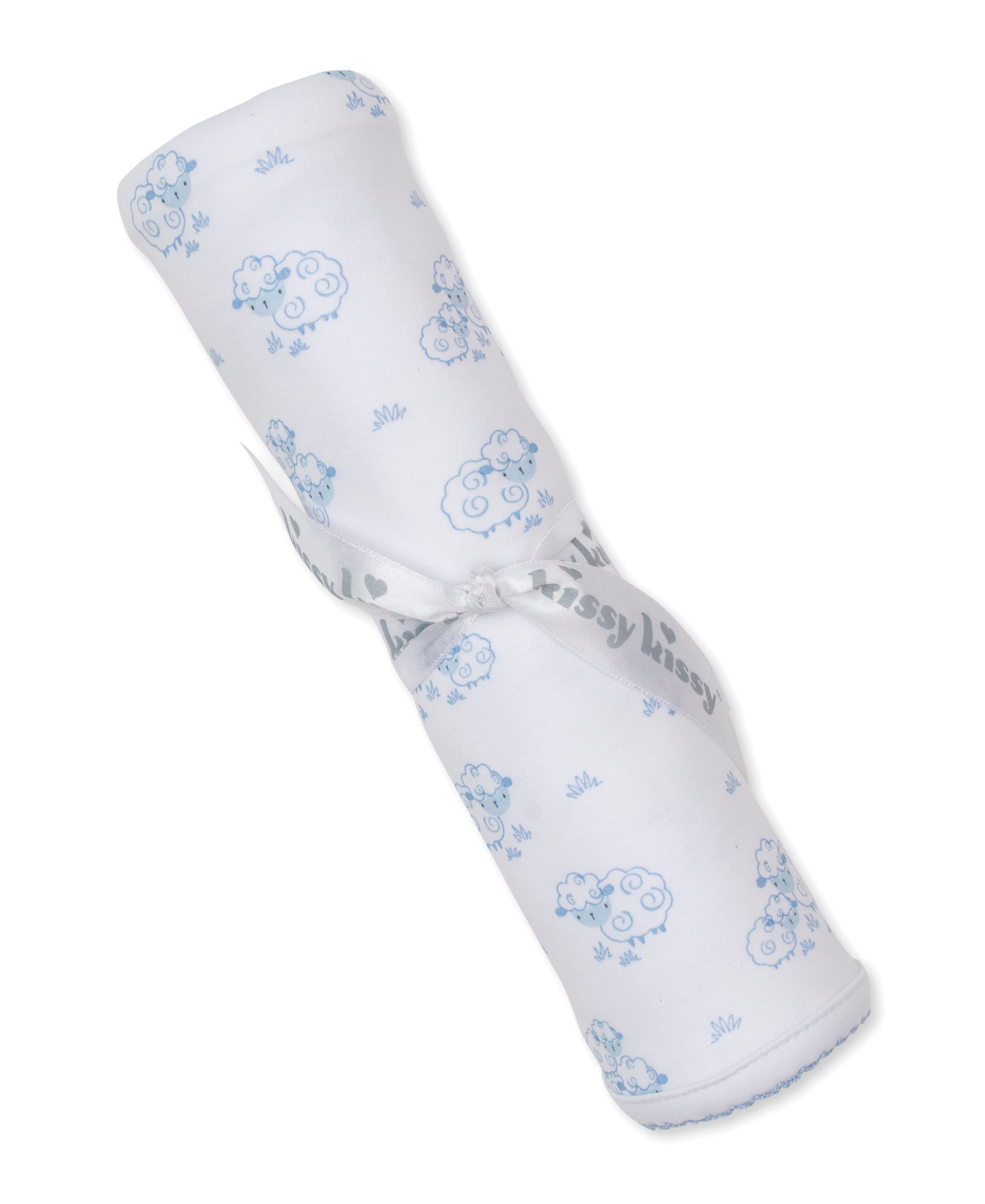 Sweet Sheep Blue Blanket