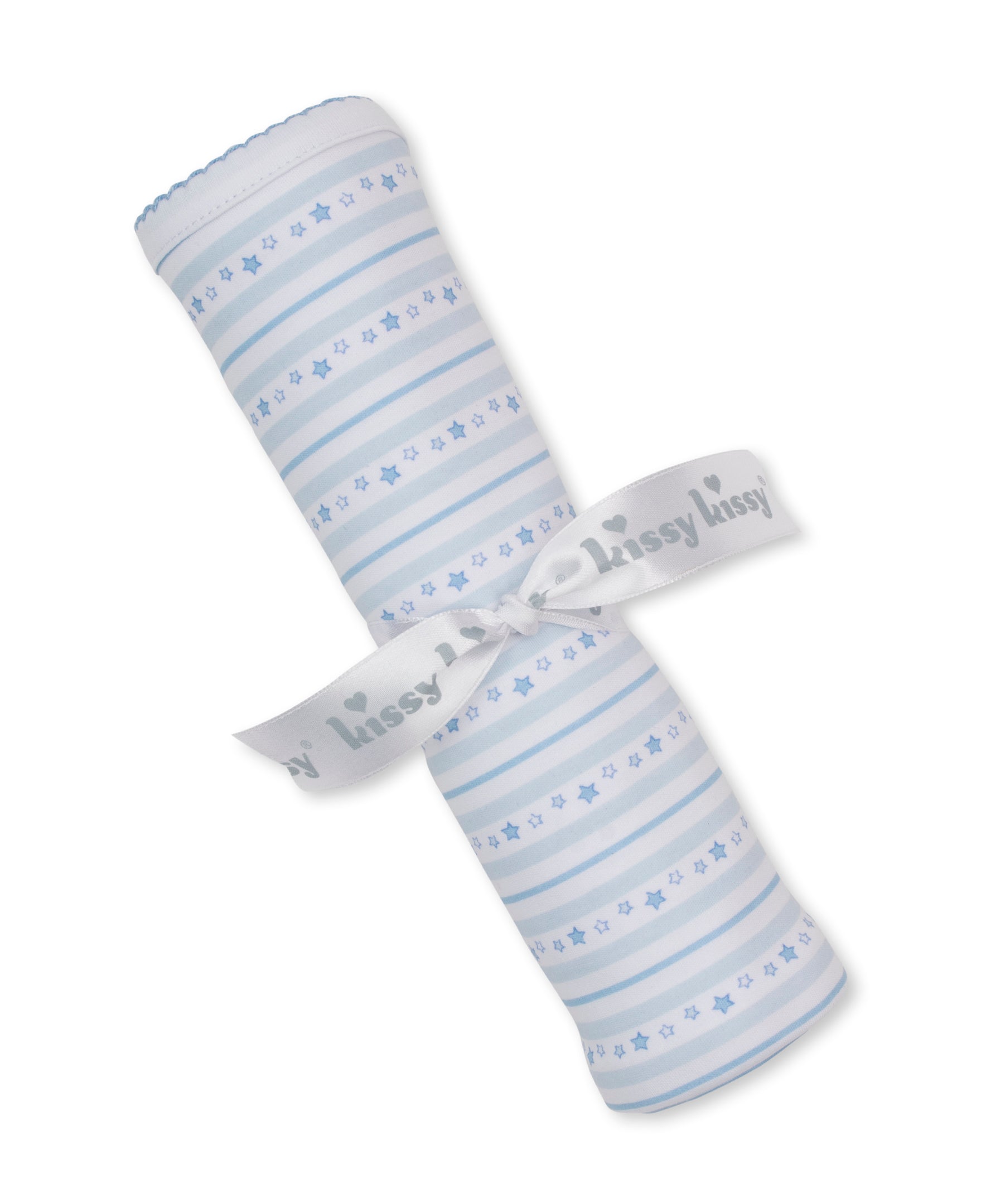 Starry Stripes Blue Blanket