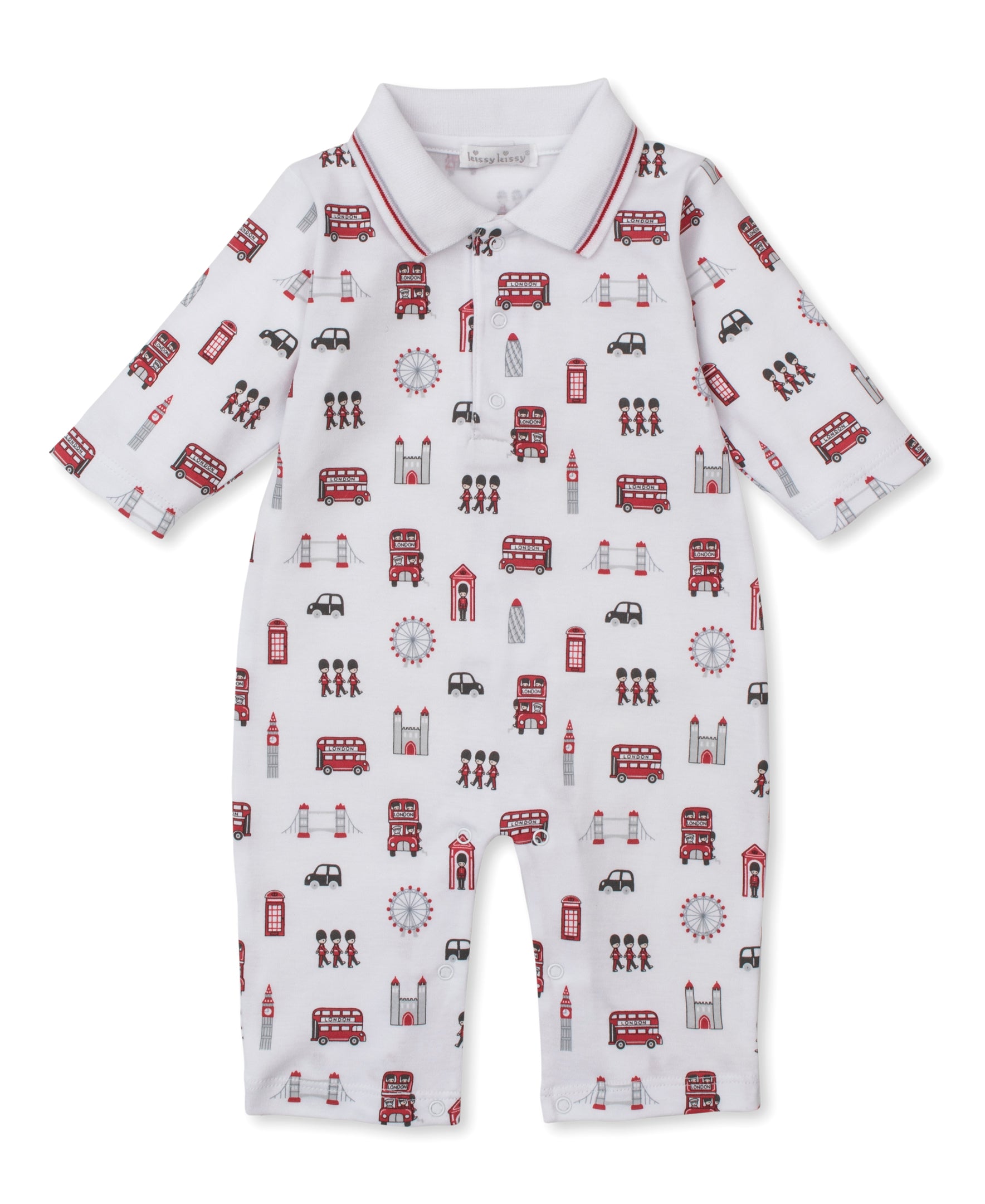 Lively London Playsuit w/ Collar - Kissy Kissy