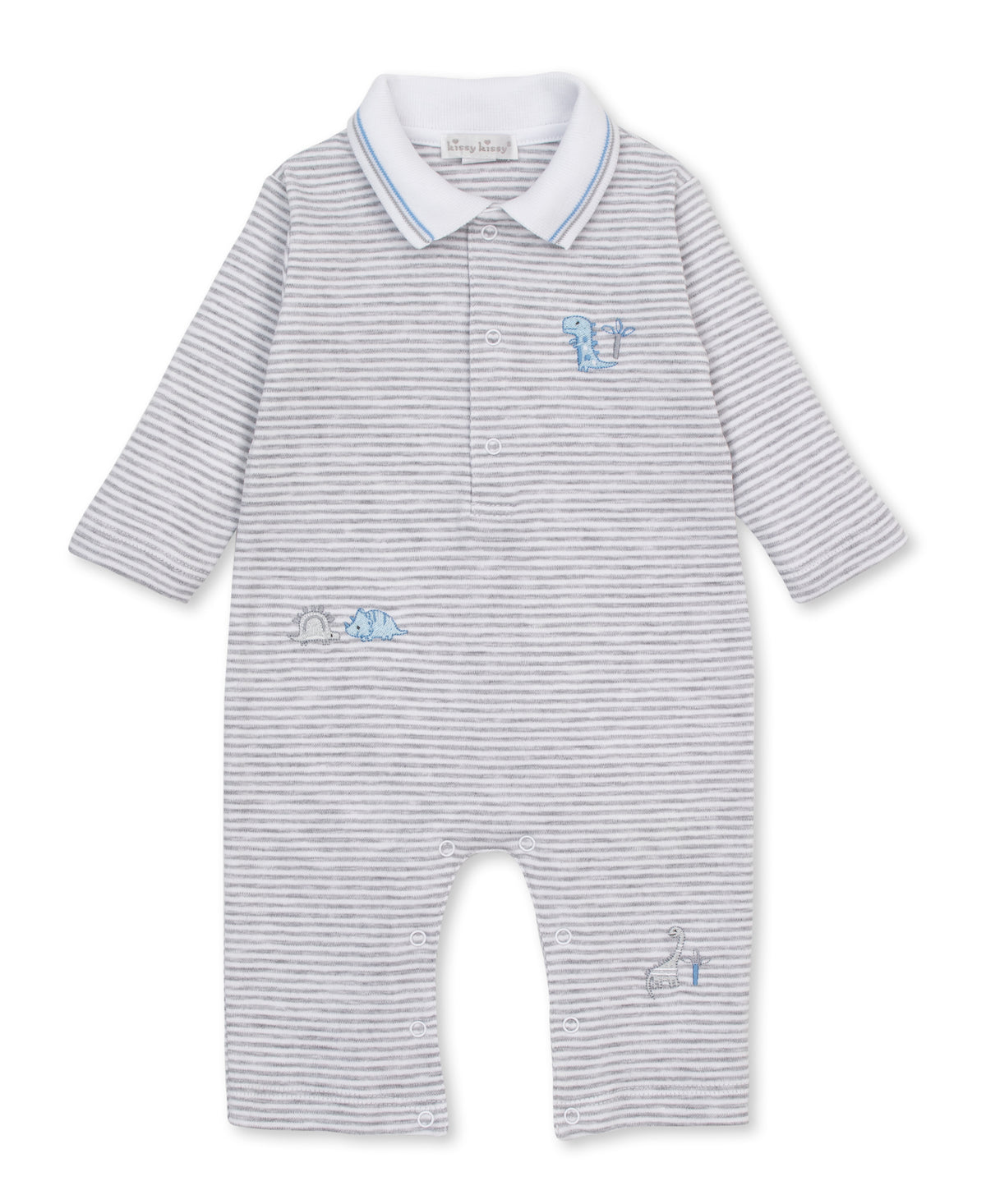 Dinosaur Territory Stripe Playsuit - Kissy Kissy