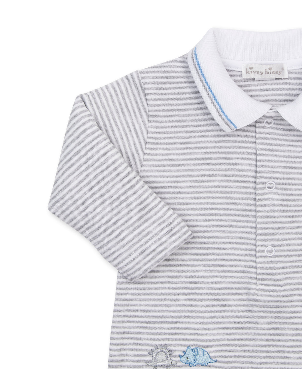 Dinosaur Territory Stripe Playsuit - Kissy Kissy
