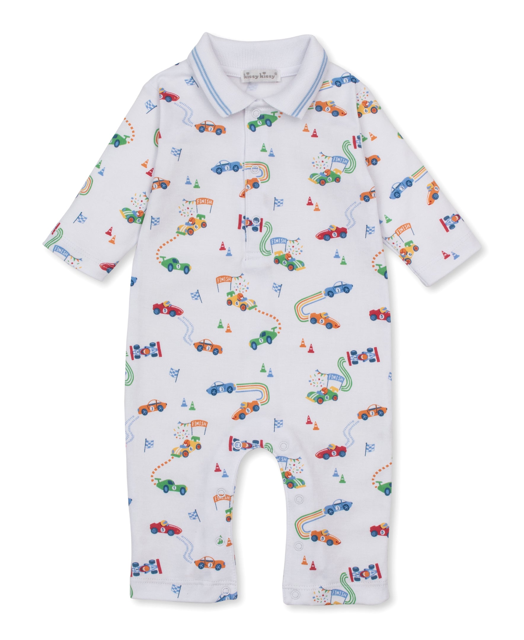 Gran Prixe Raceway Playsuit w/ Collar