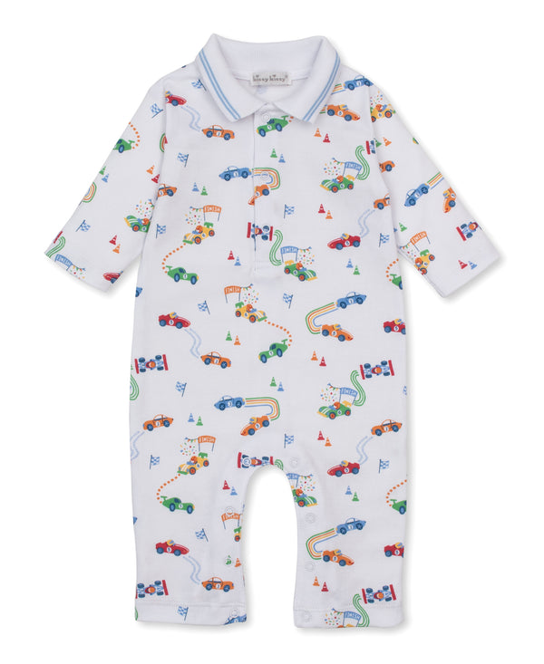 Gran Prixe Raceway Playsuit w/ Collar - Kissy Kissy