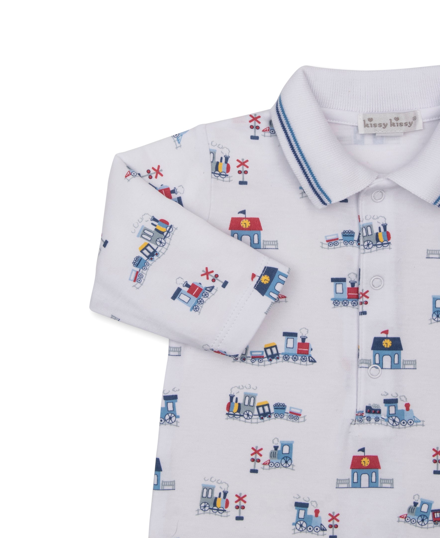 Toot Toot Playsuit w/ Collar