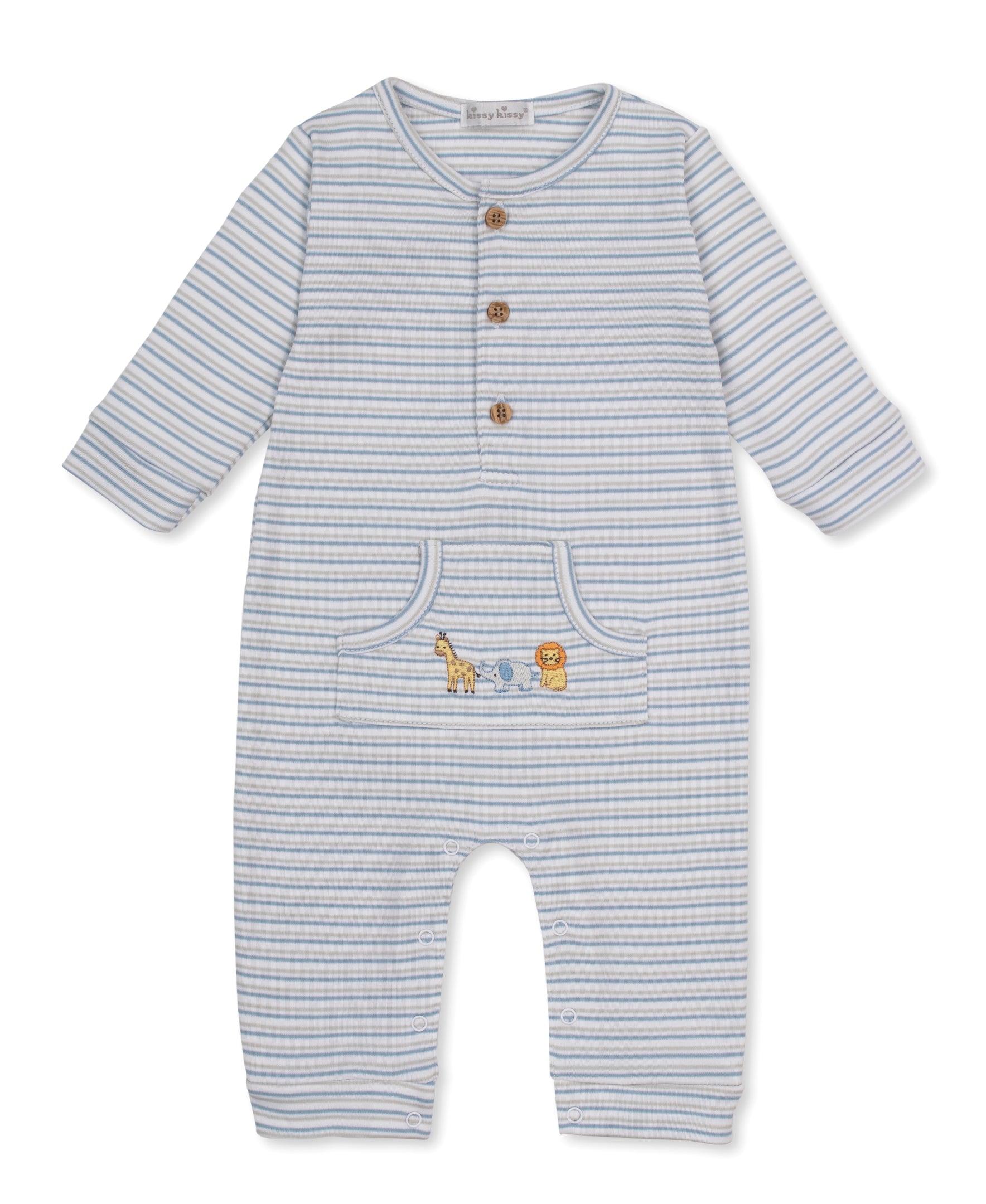 Jungle Hang Out Stripe Playsuit - Kissy Kissy
