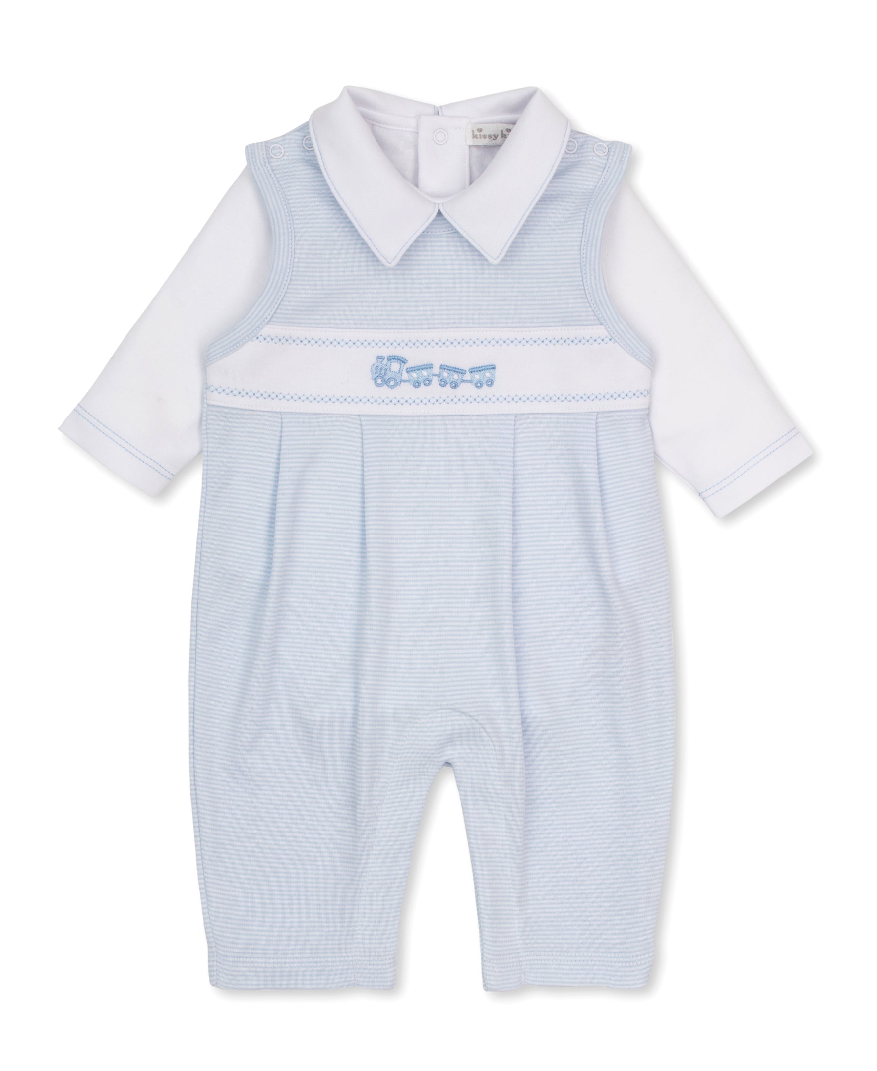Classic Treasures FA26 Blue Stripe Overall Set