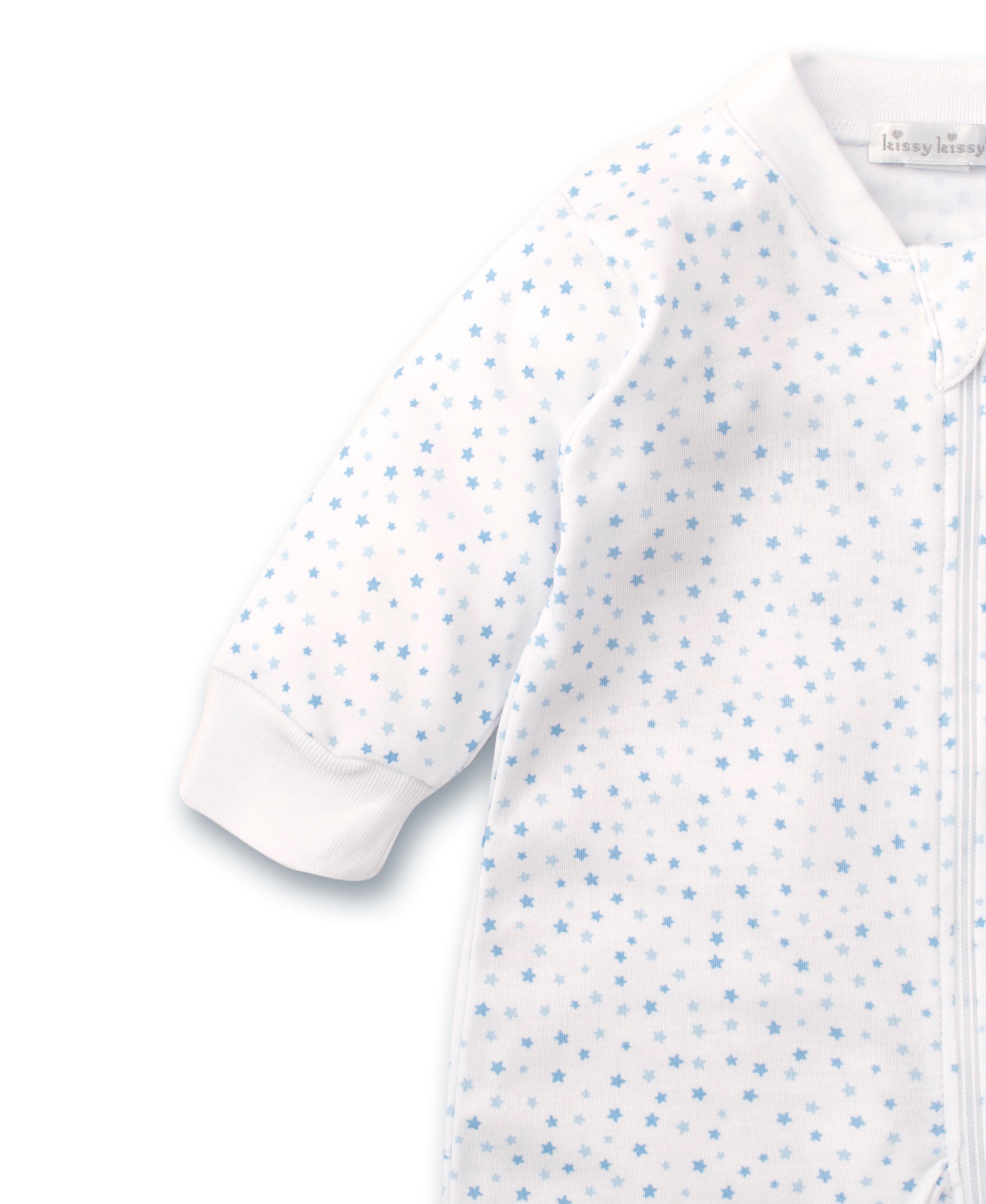 Kissy Superstars White Zip Footie - Kissy Kissy