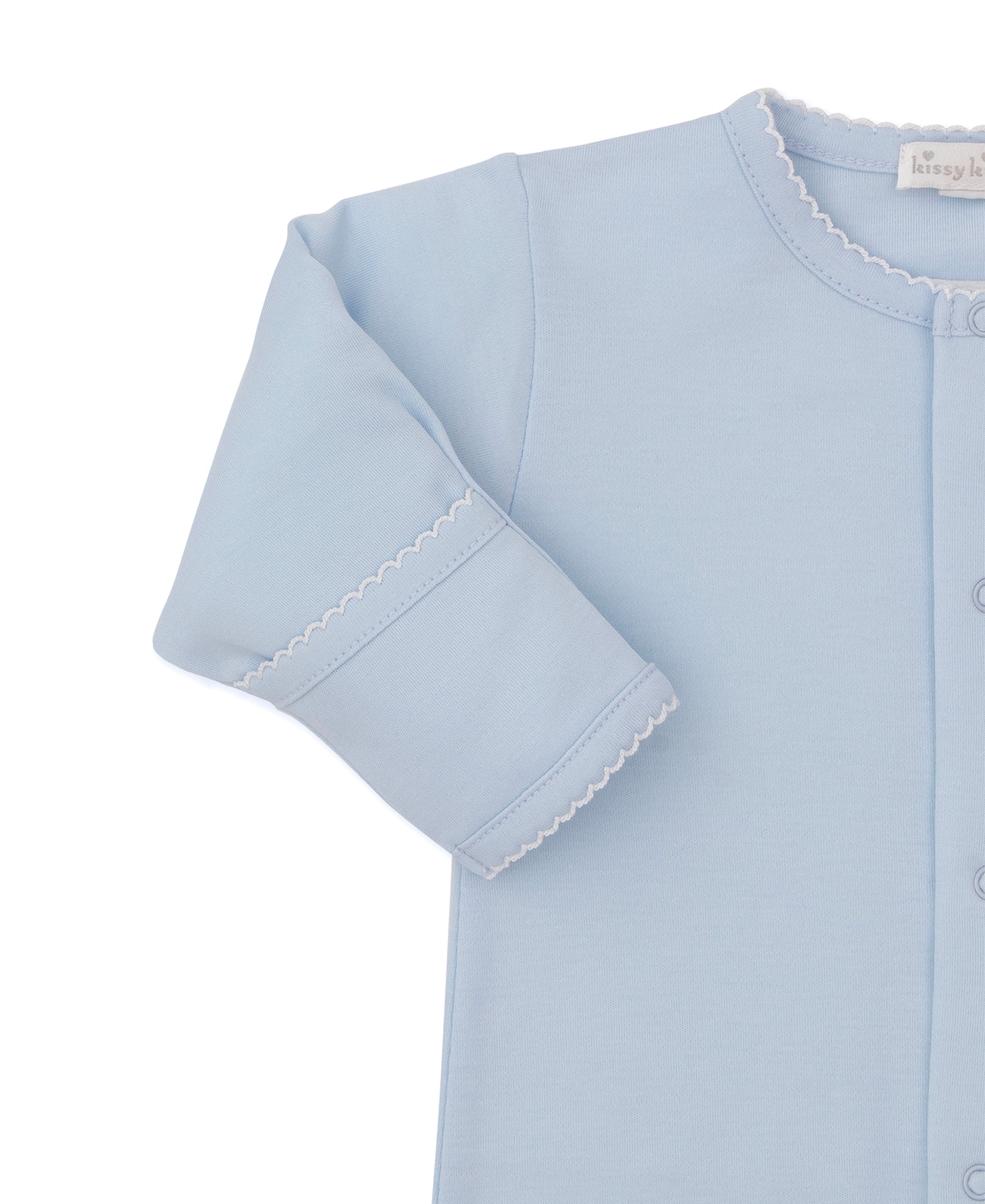 Beary Besties Blue Footie & Hat Set - Kissy Kissy