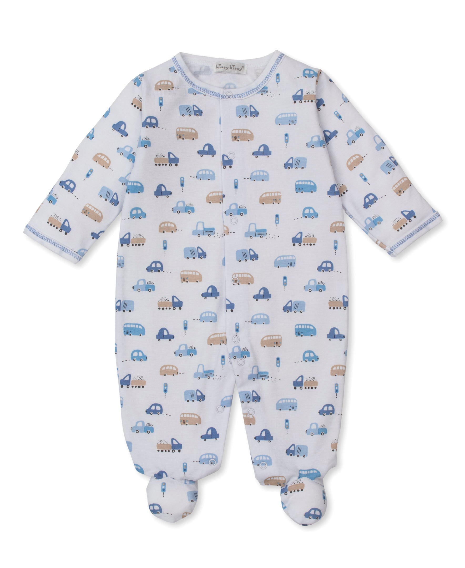 Stop & Go Traffic Footie - Kissy Kissy