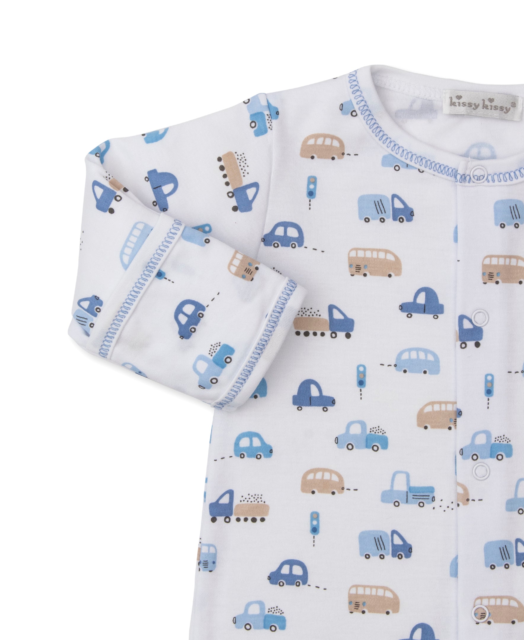 Stop & Go Traffic Footie - Kissy Kissy