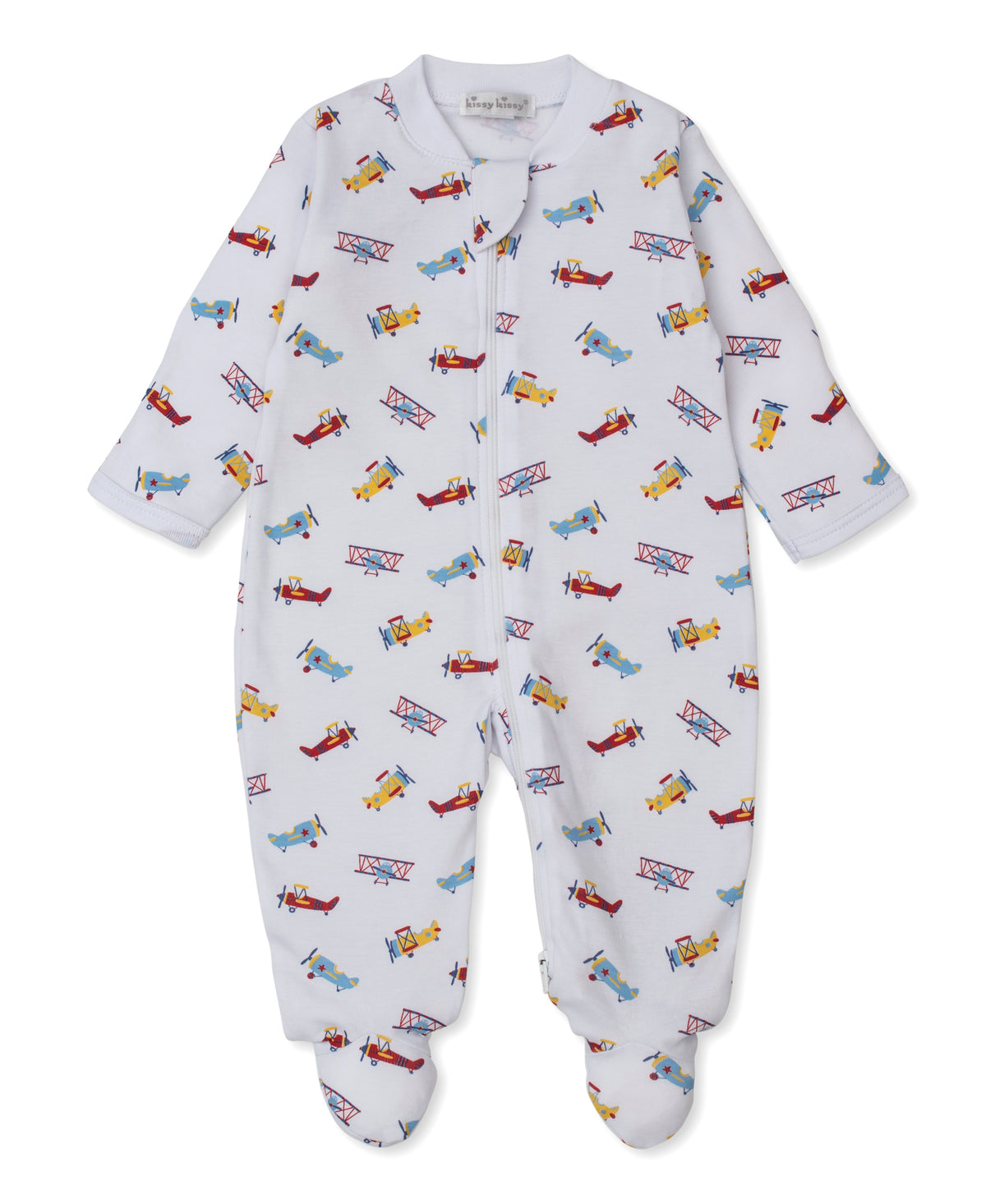 Let's Fly Away Zip Footie