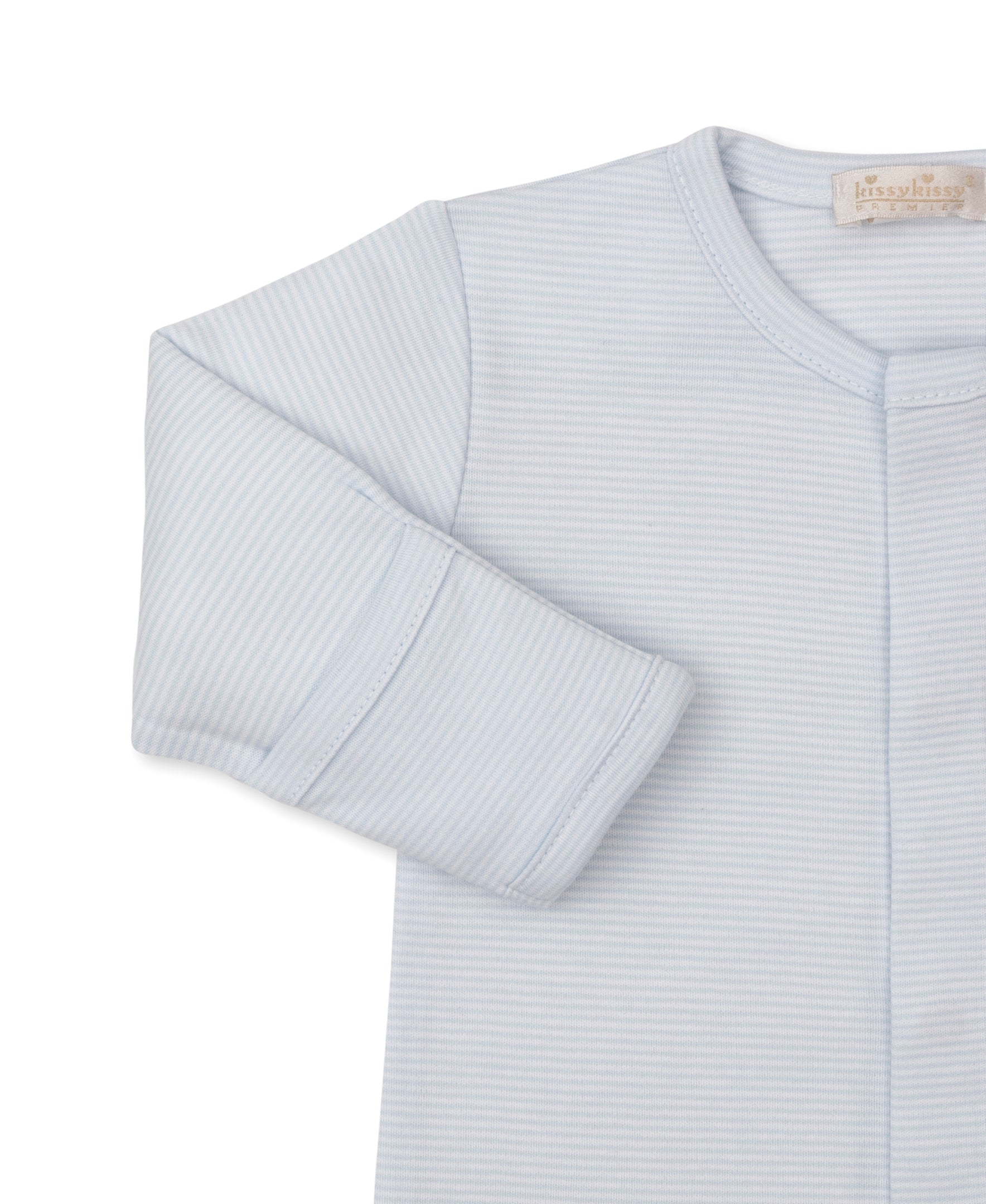 Premier Golf Championship Hand Emb. Stripe Footie - Kissy Kissy