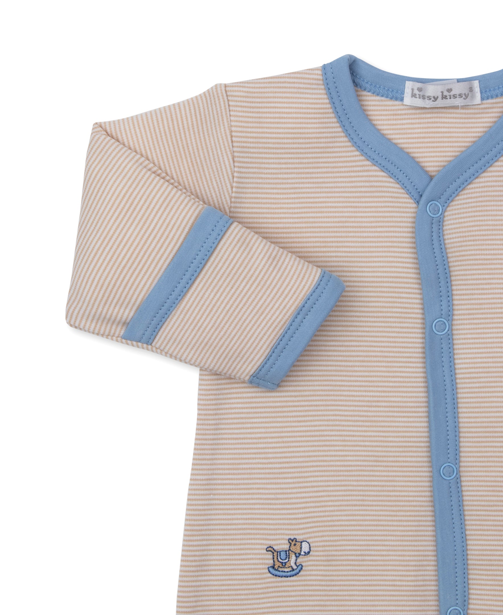 Vintage Toy Fun Stripe Footie